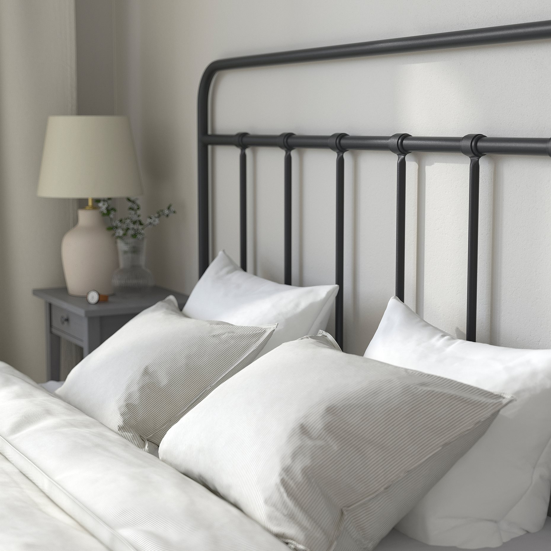 STJARNO, bed frame, 140x200 cm, 995.633.93