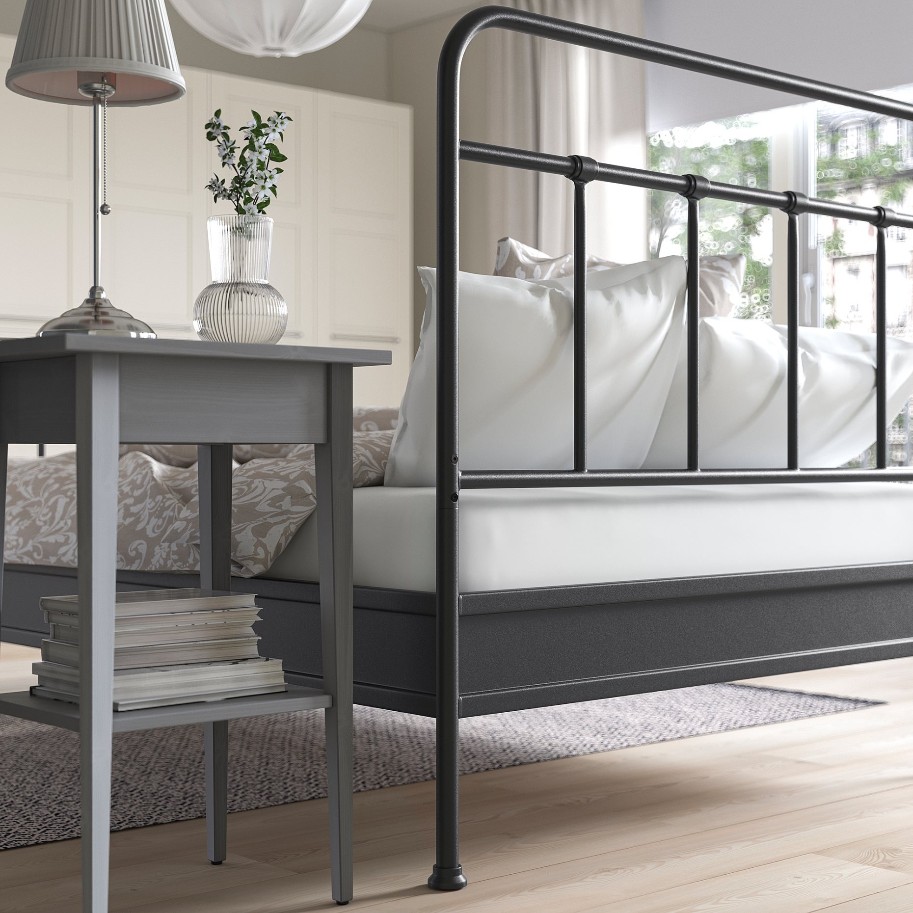 STJARNO, bed frame, 140x200 cm, 995.633.93