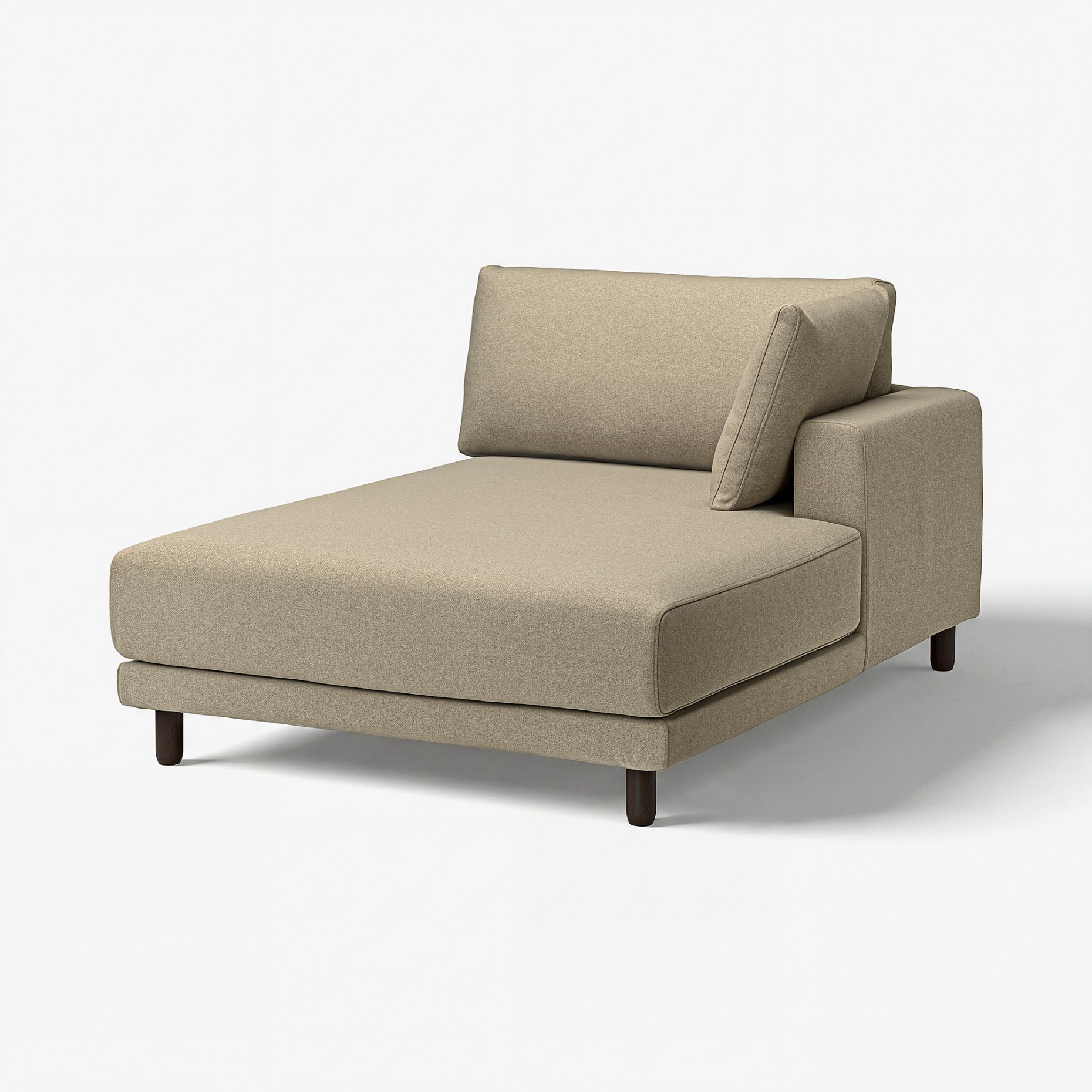 UPPÅKRA, chaise longue module with armrest right, 996.140.38