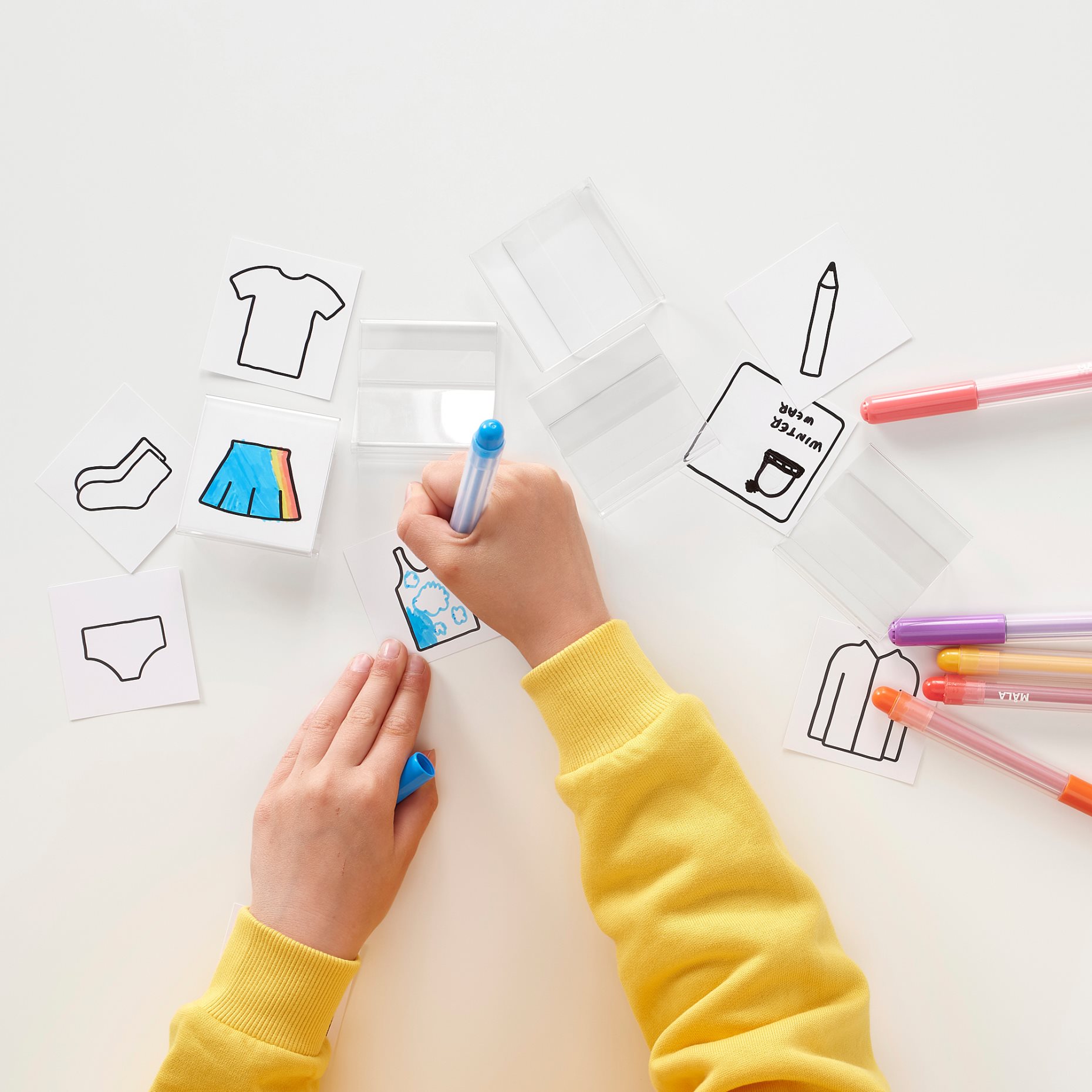 HÄNGIG, θήκη για ετικέτα, 5 τεμ., 004.513.23