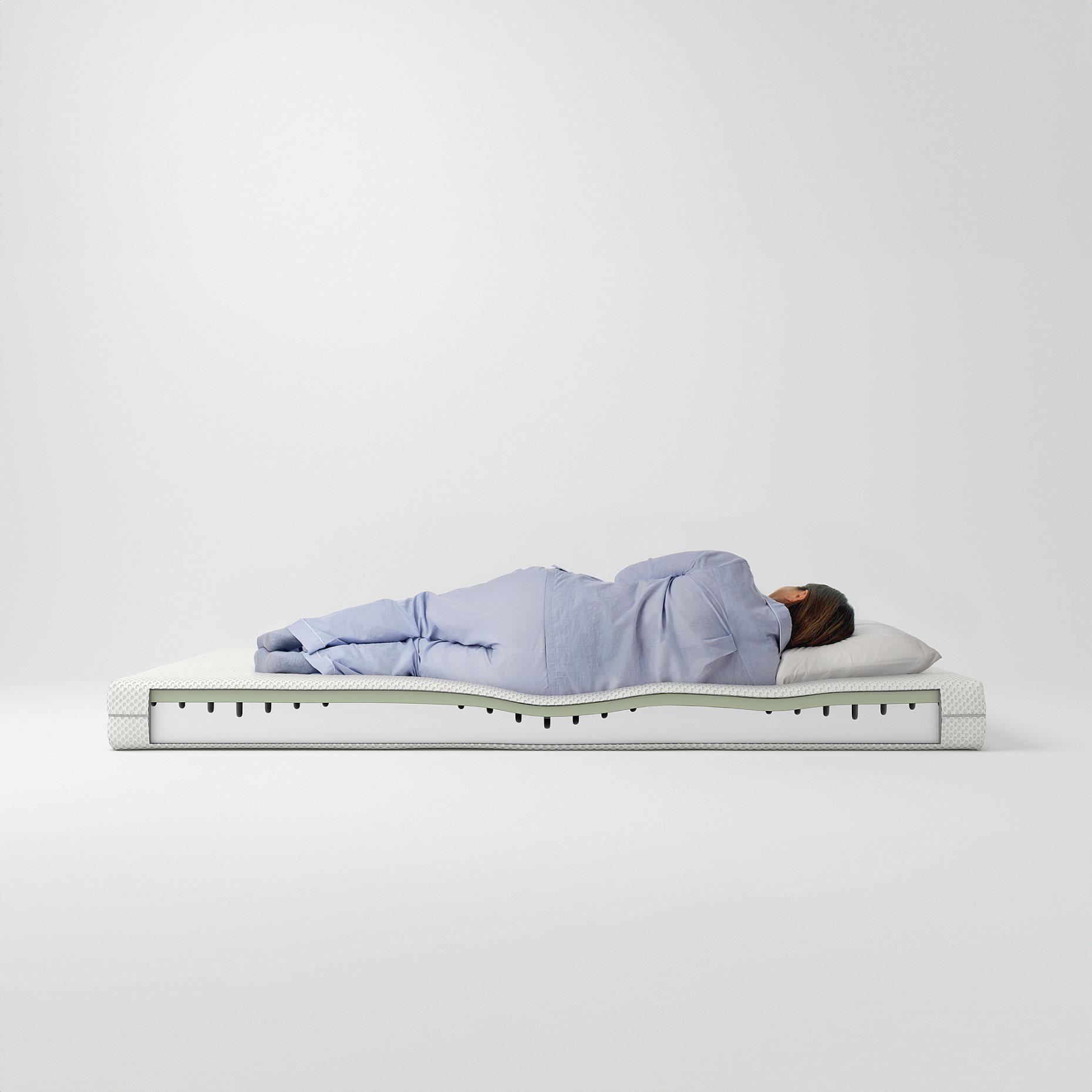 ÅBYGDA, foam mattress firm, 140x200 cm, 004.814.62
