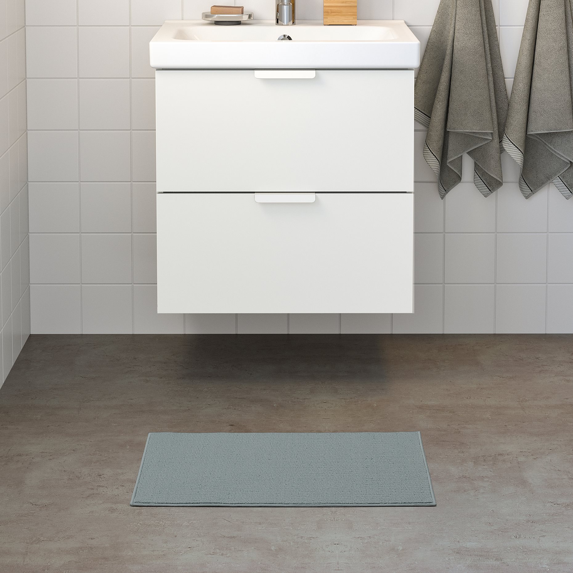 FINTSEN, bath mat, 40x60 cm, 005.097.86