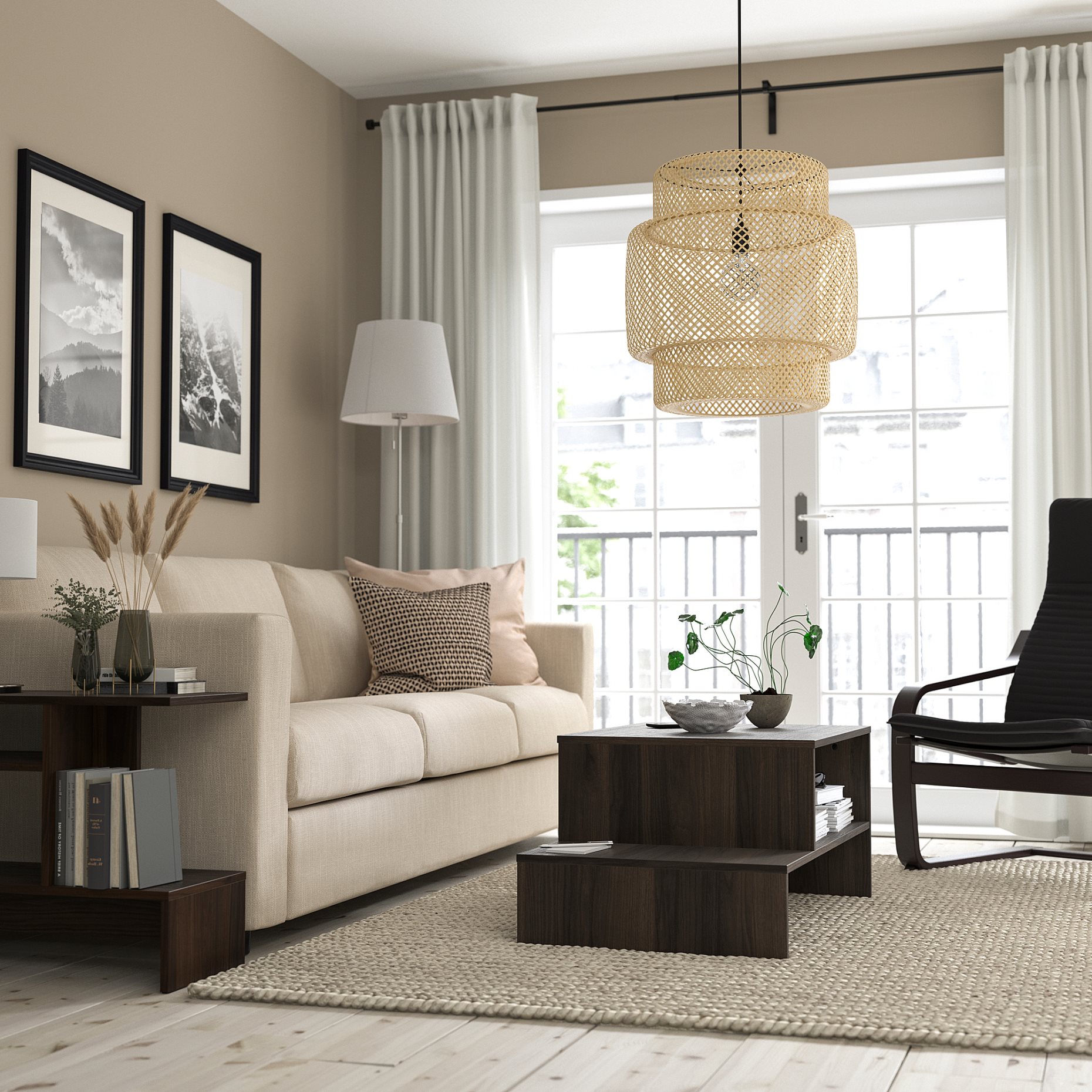 HOLMERUD, coffee table, 90x55 cm, 005.414.18