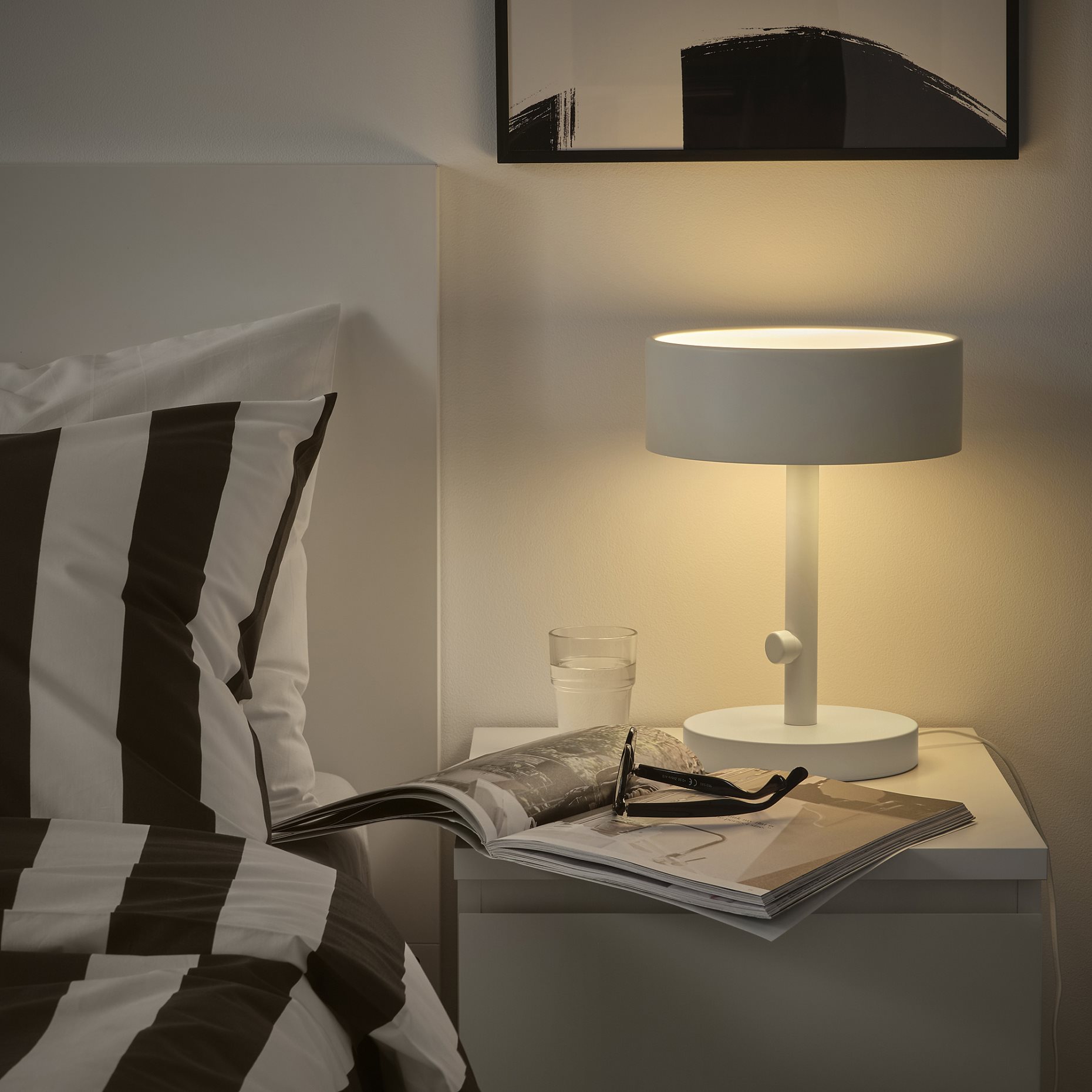 NYMÅNE, table lamp, 33 cm, 005.943.22