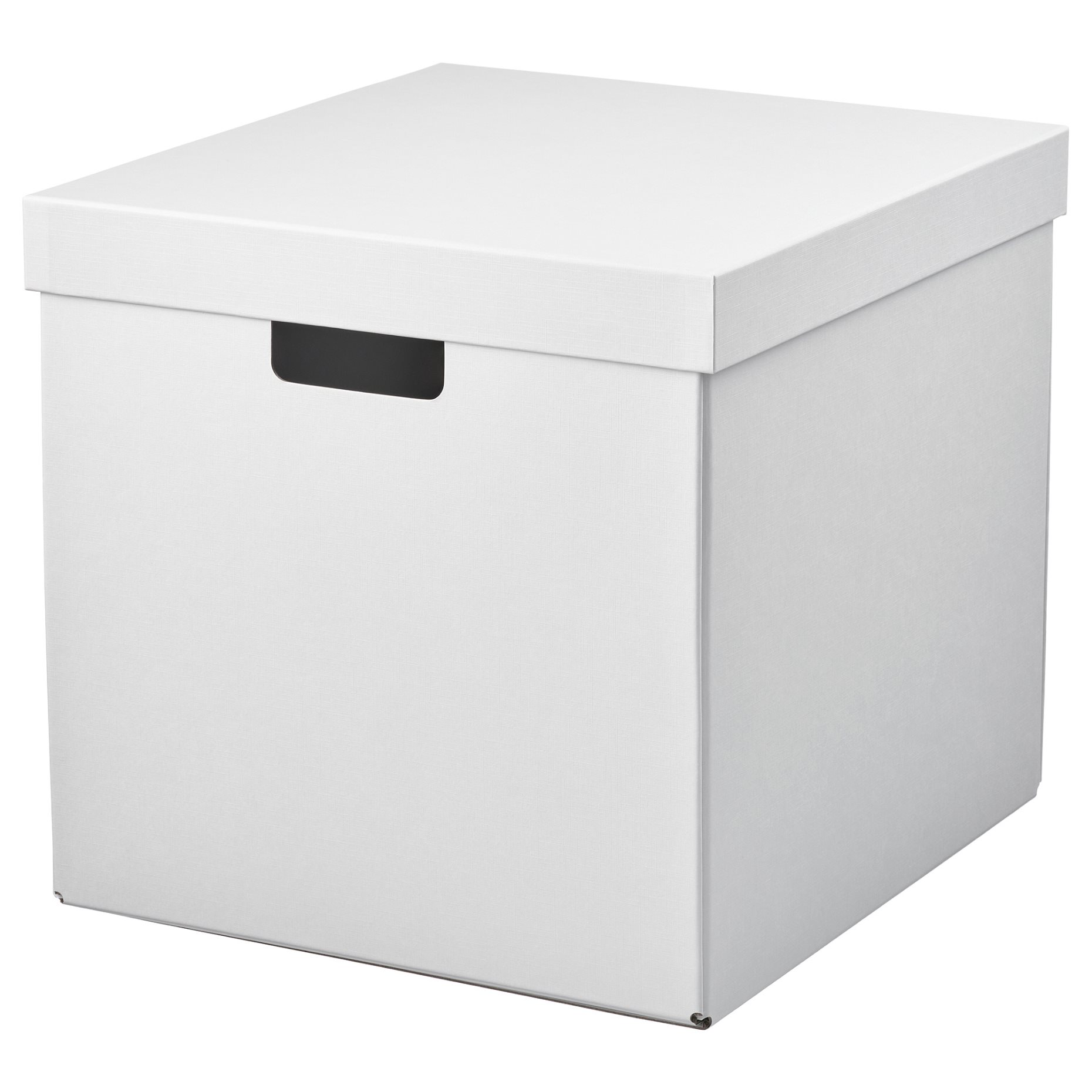 FJÄDERHARV, storage box with lid, 32x35x31 cm, 005.968.87