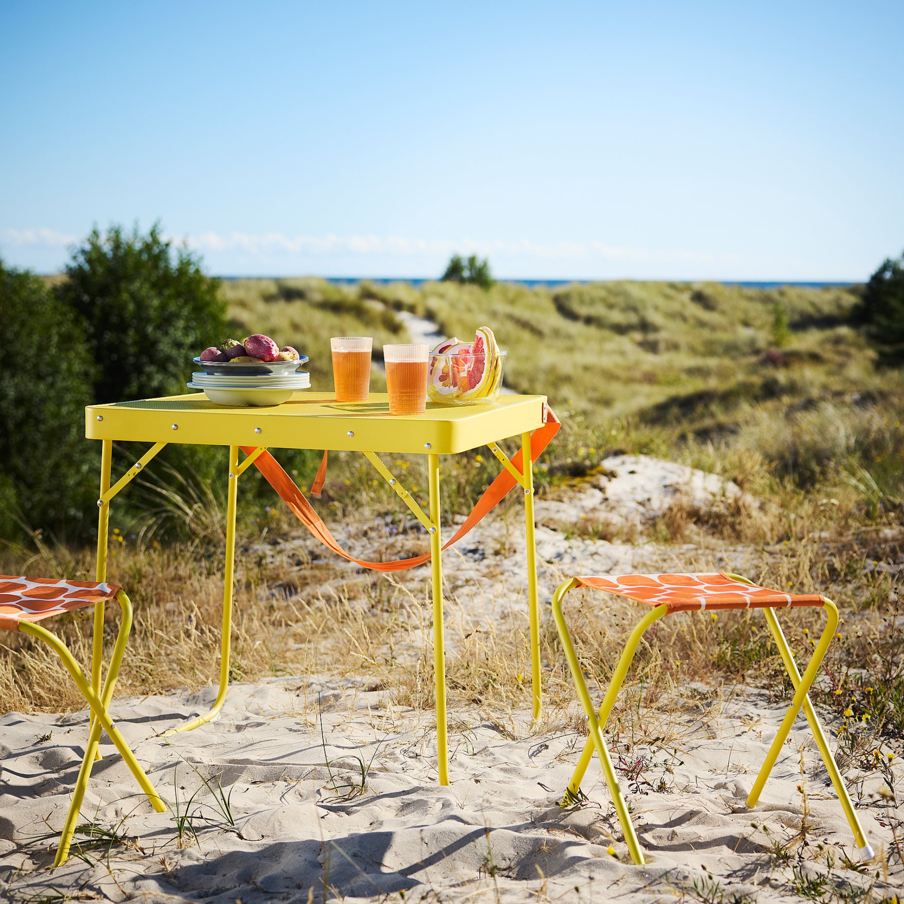 STRANDÖN, folding table, 70x55 cm, 006.004.60