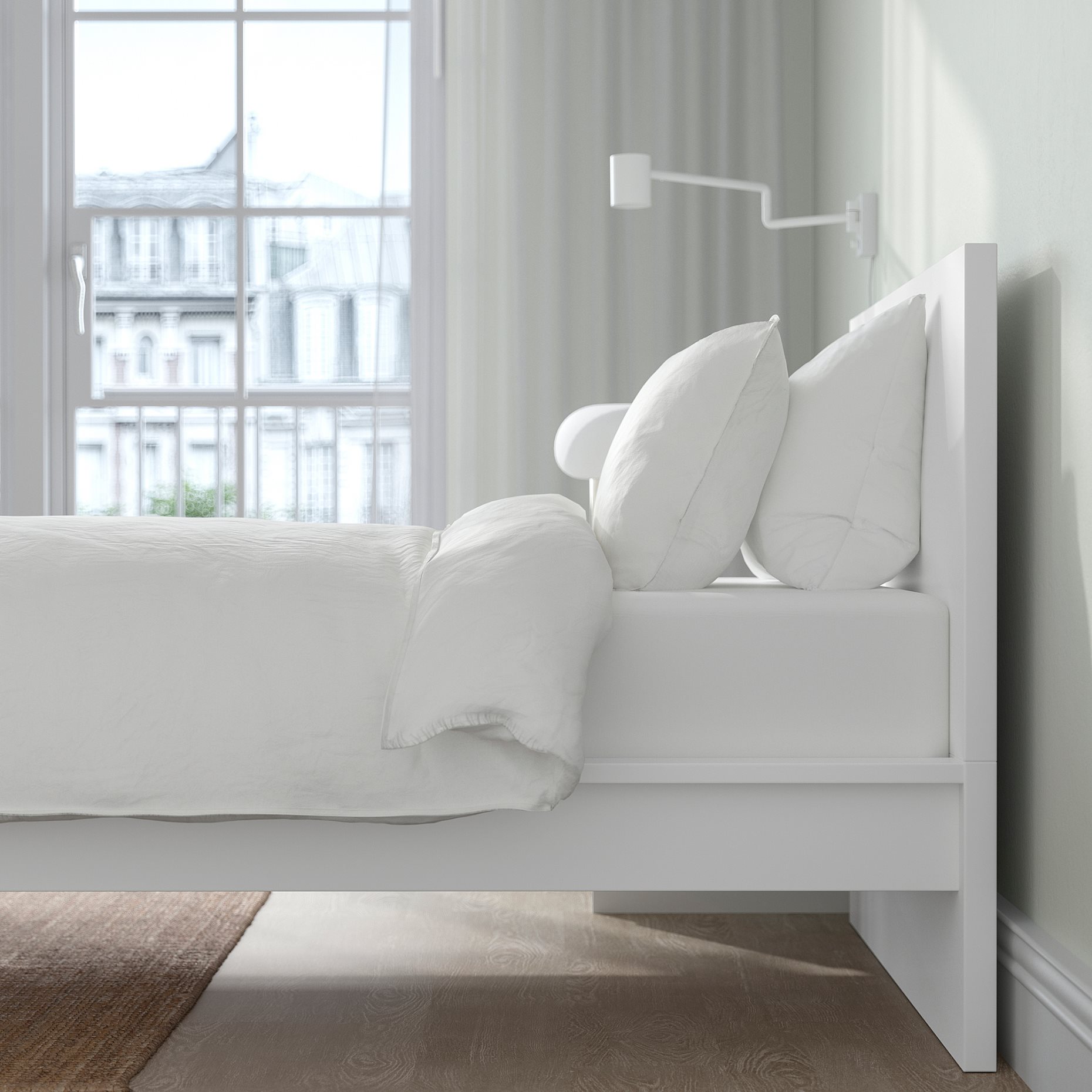 MALM, bed frame/high, 90X200 cm, 090.200.32