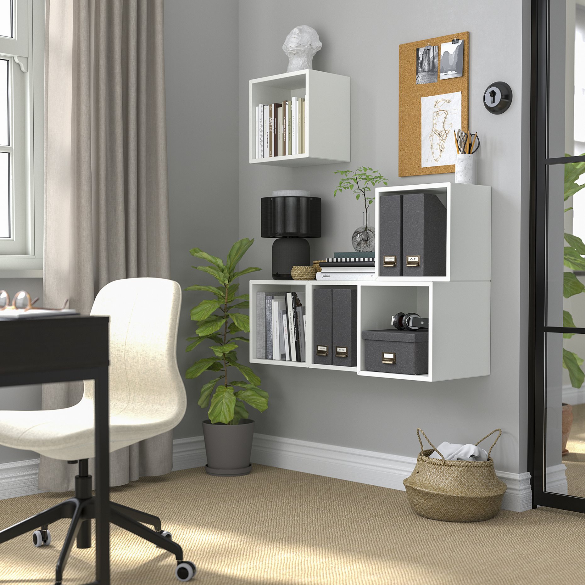 EKET, σύνθεση επίτοιχων ντουλαπιών, 091.888.42