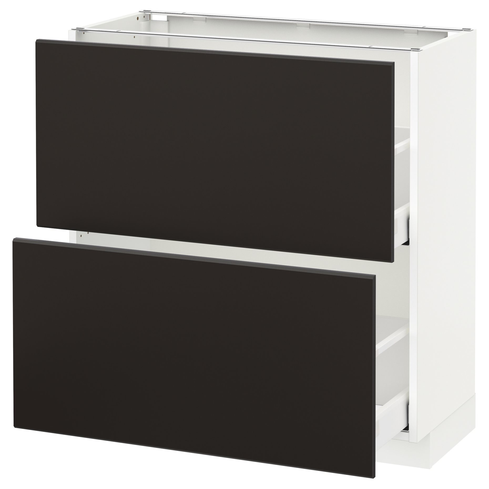 METOD/MAXIMERA, base cabinet with 2 drawers, 092.131.63