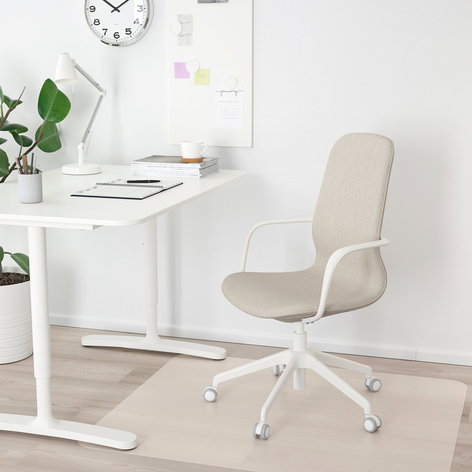 LÅNGFJÄLL, swivel chair, 092.527.91