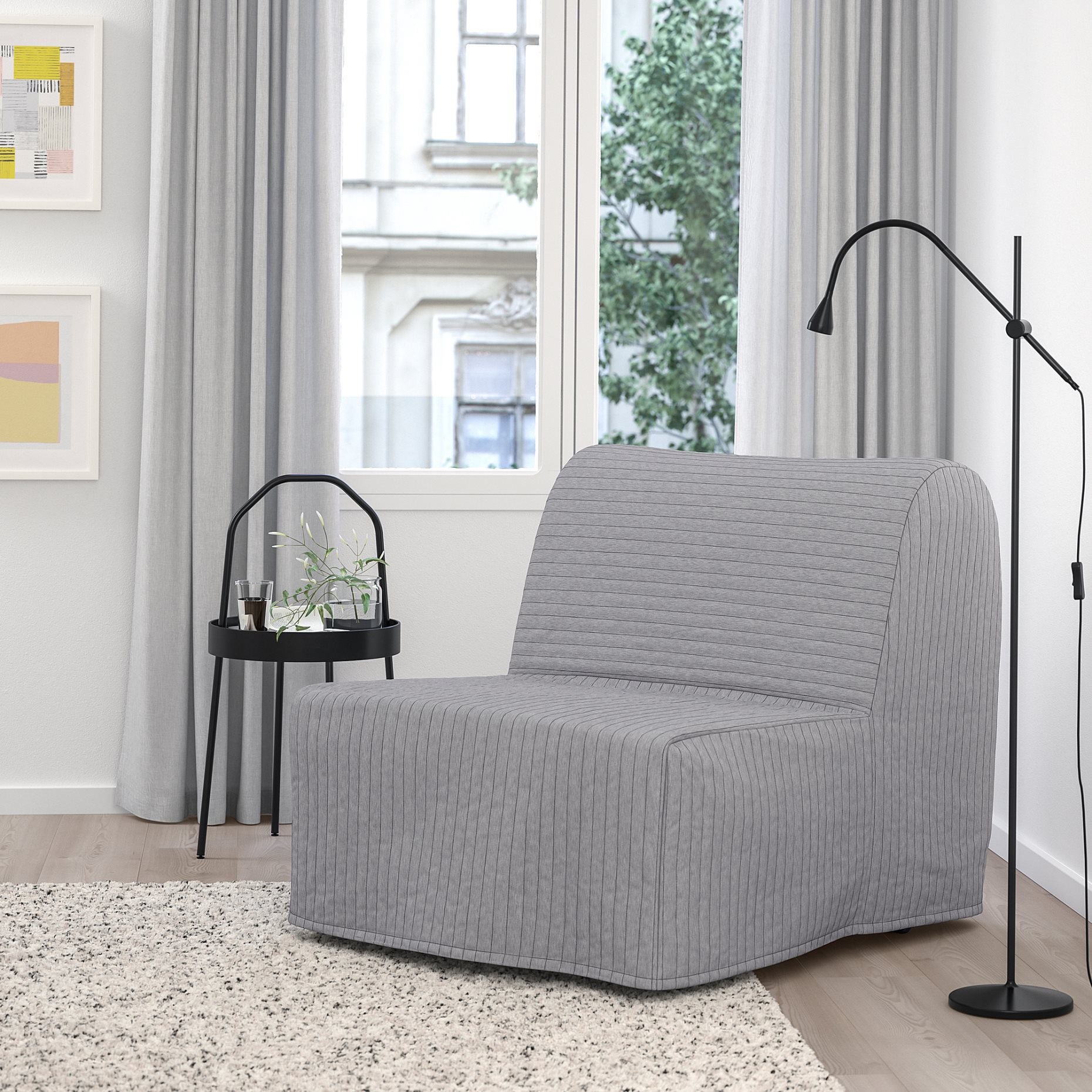 LYCKSELE MURBO, chair-bed, 093.869.79