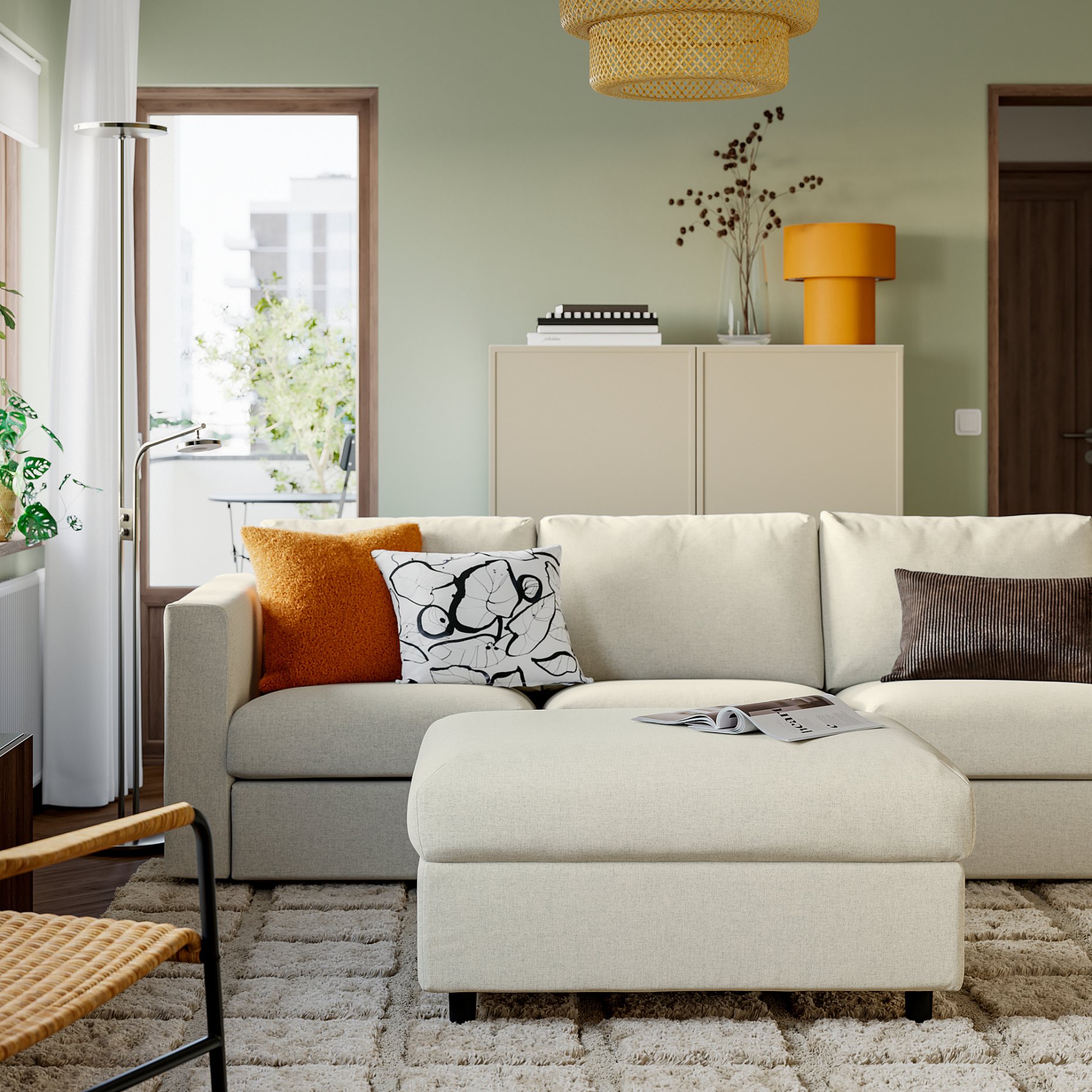 VIMLE, footstool with storage, 093.925.84