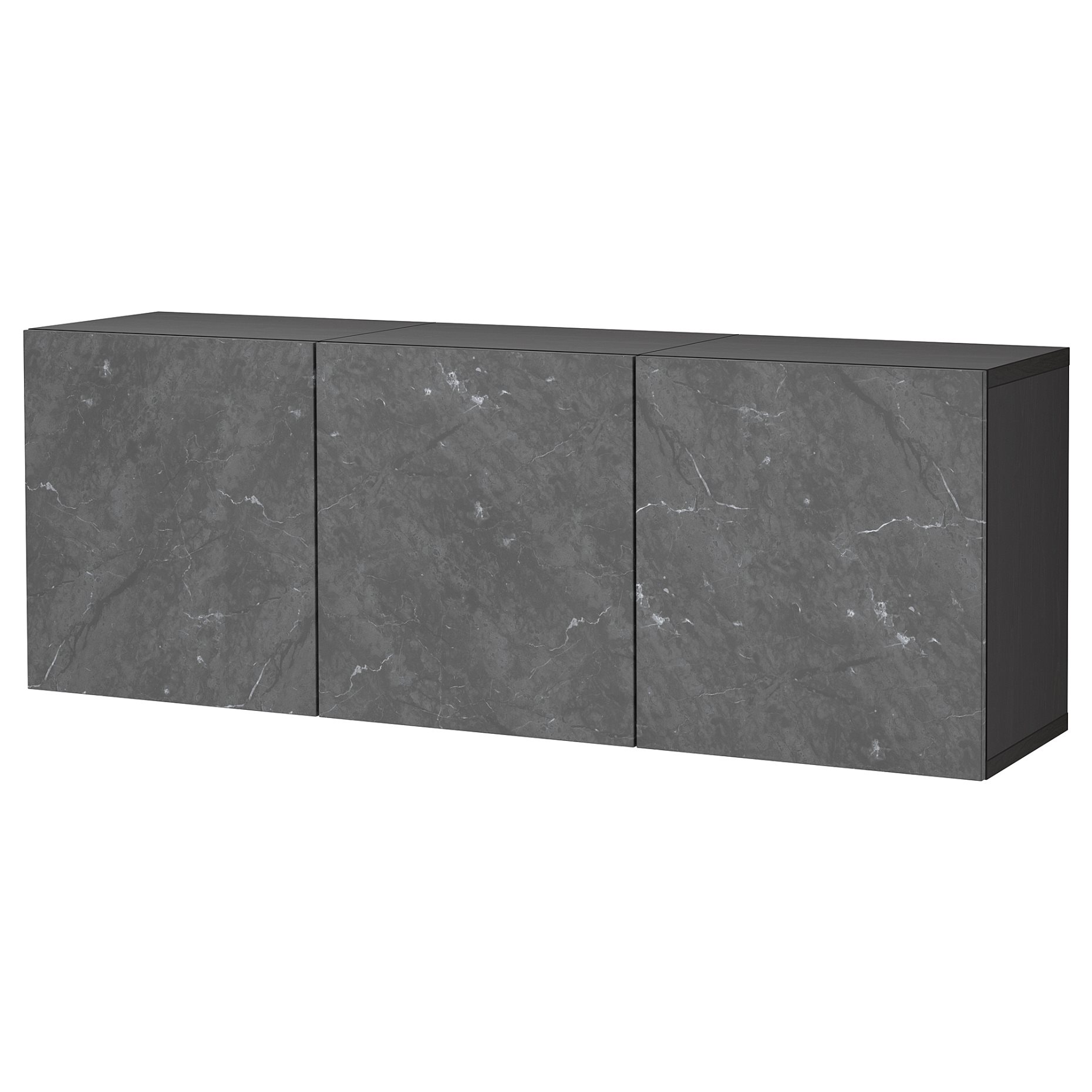 BESTÅ, σύνθεση ντουλαπιών τοίχου, 180x42x64 cm, 094.217.89