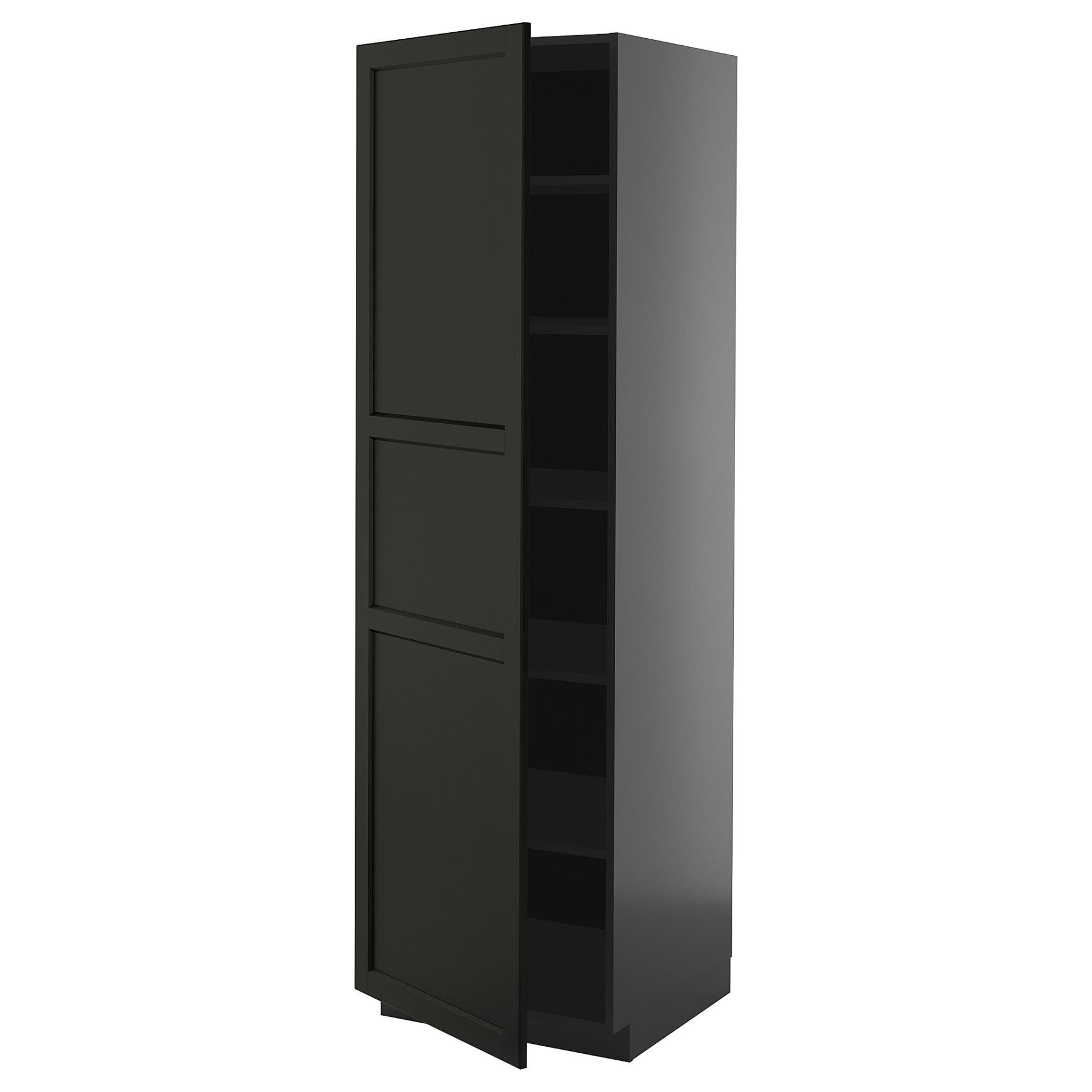 METOD, high cabinet with shelves, 60x60x200 cm, 095.882.32