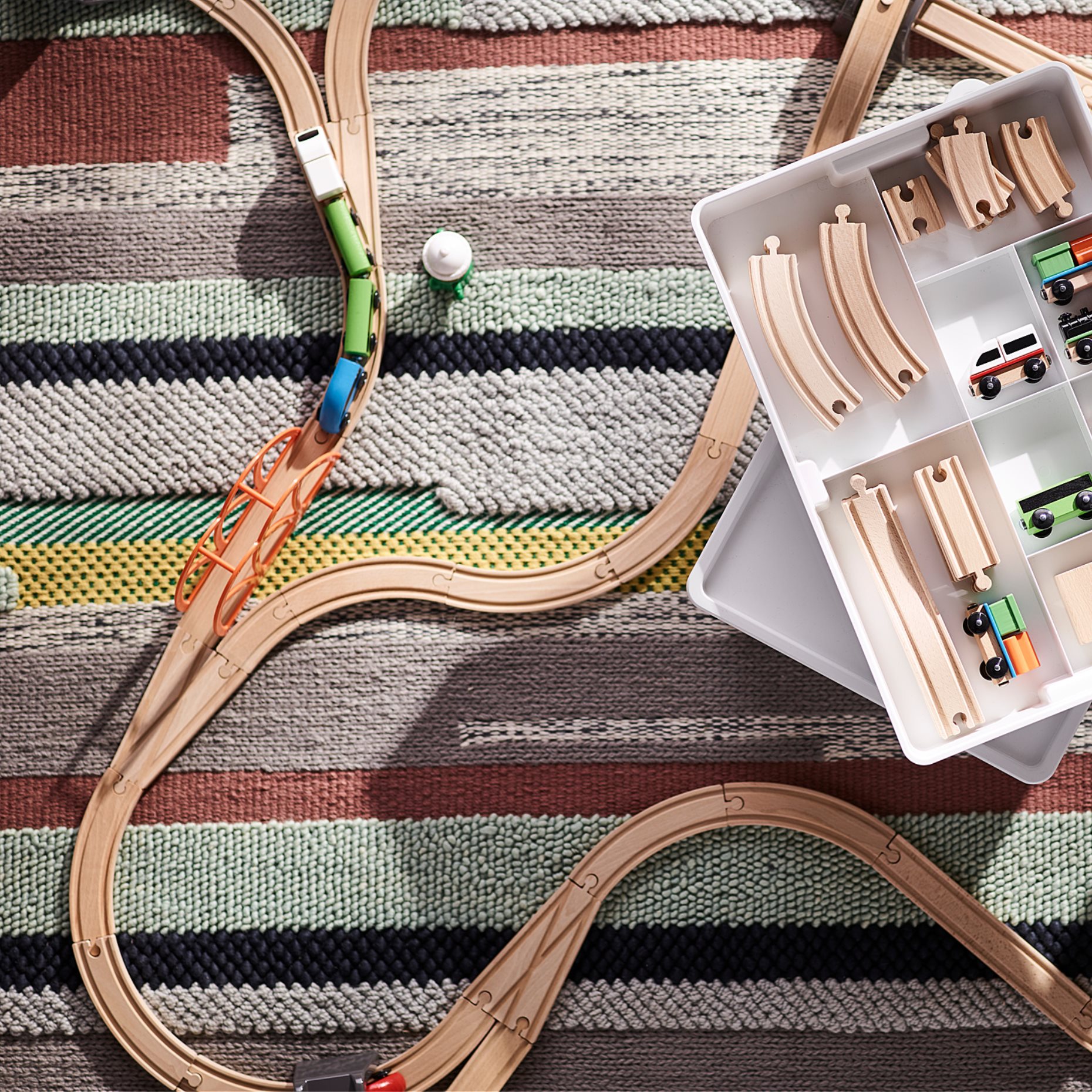 LILLABO, 5-piece train bridge set, 103.200.63