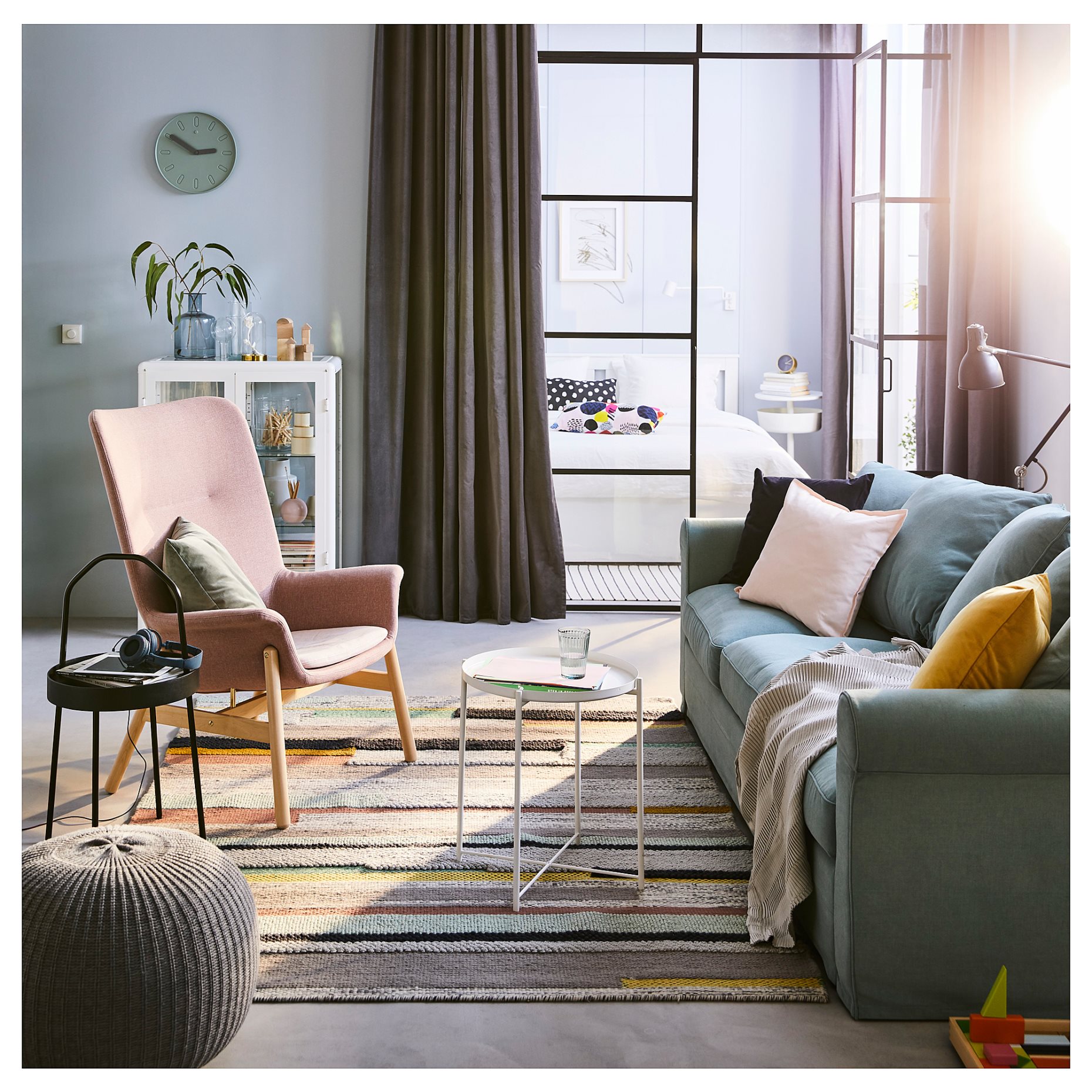 VEDBO, high-back armchair, 104.235.89