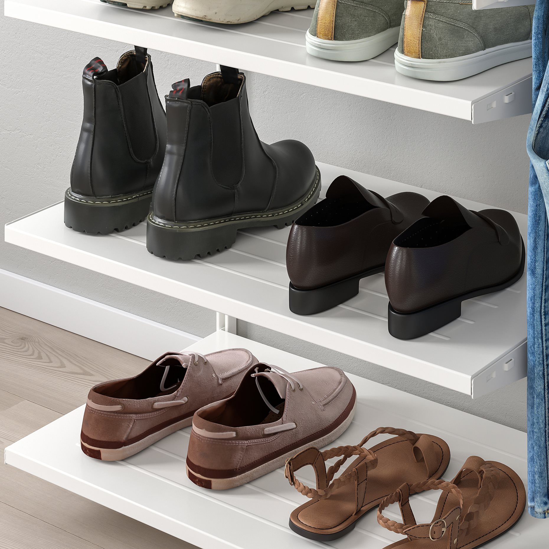 BOAXEL, shoe shelf, 60x40 cm, 104.503.99