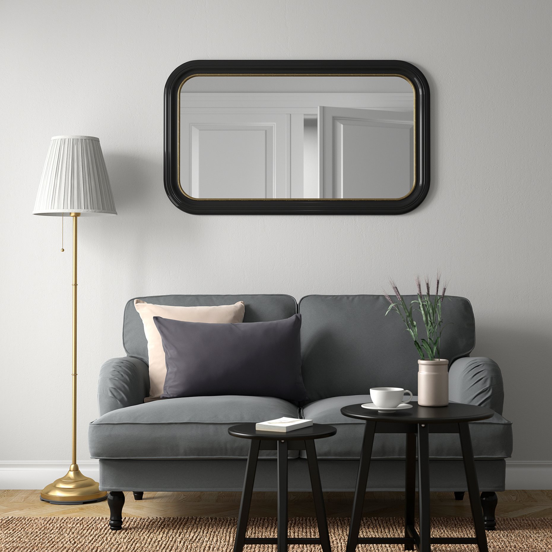 ALMARÖD, καθρέφτης, 70x120 cm, 104.542.84