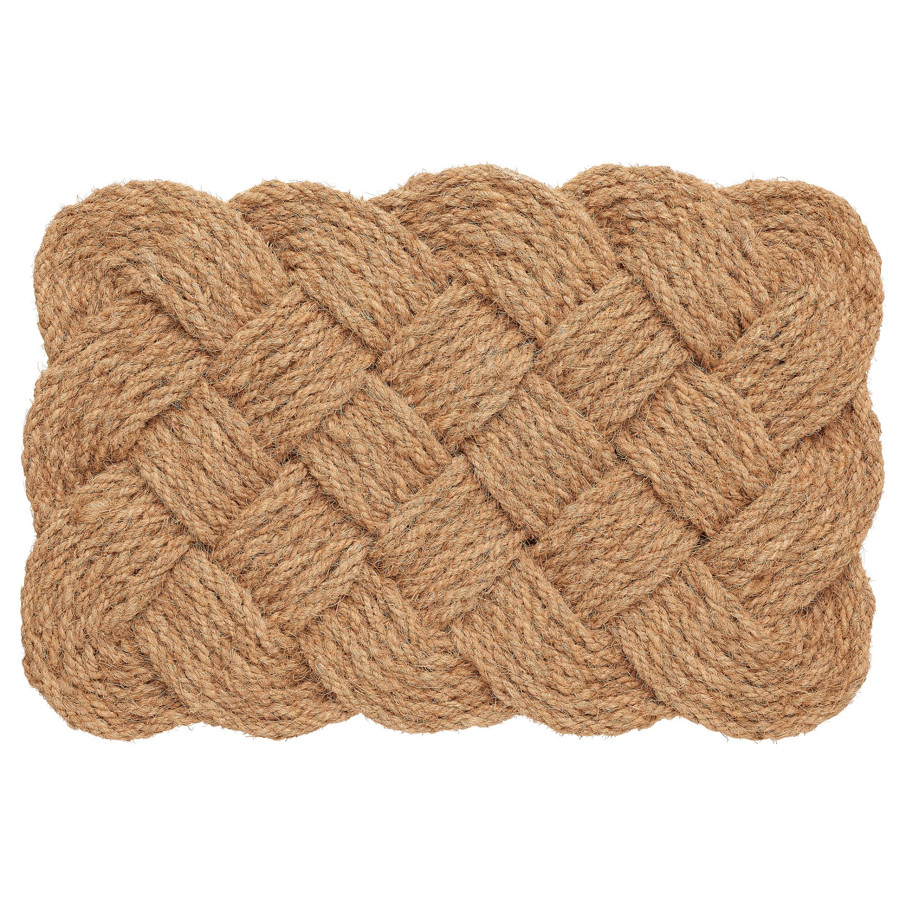 STAVREBY, door mat indoor handmade braided, 40x60 cm, 104.803.58