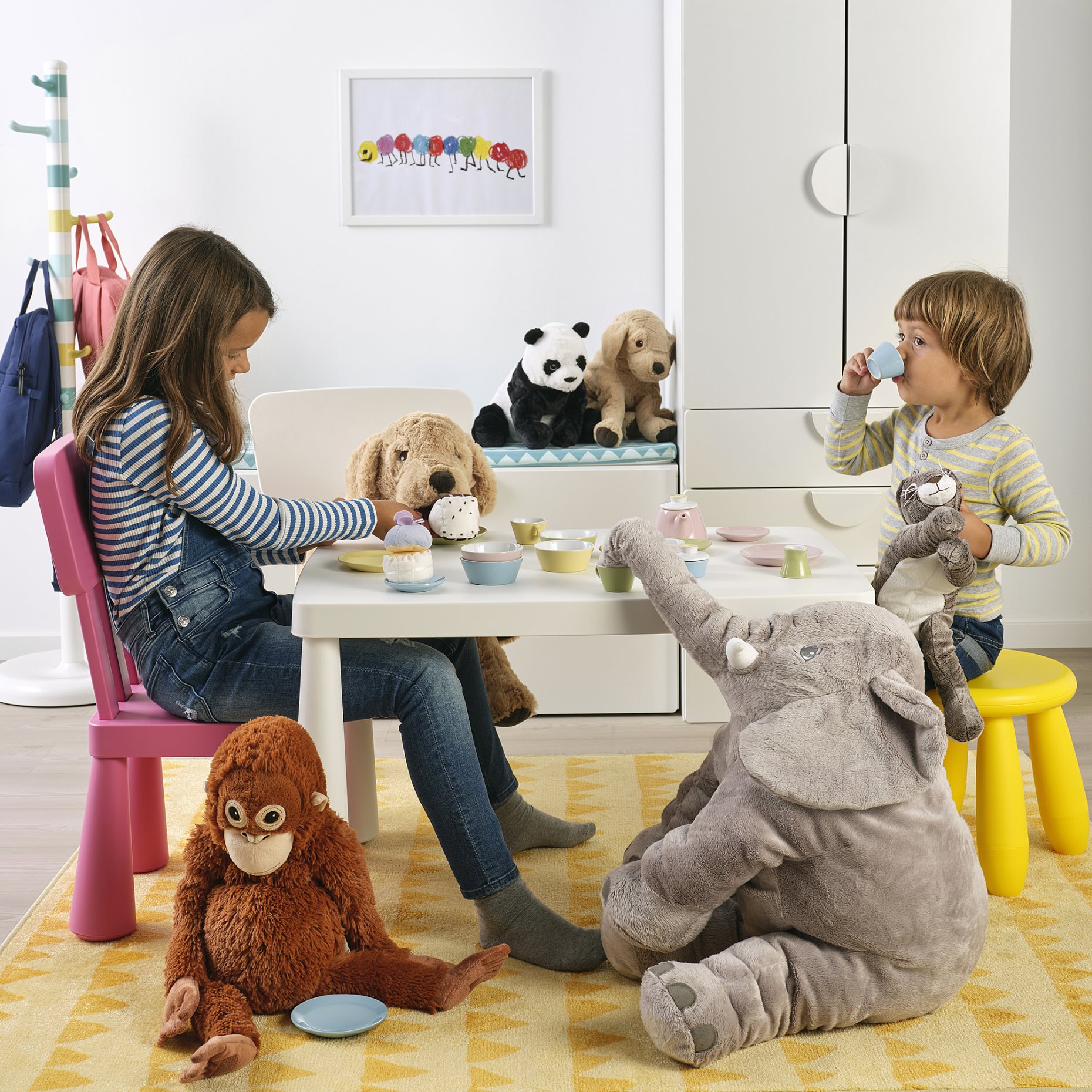 DUKTIG, 8-piece cup/saucer playset, 104.902.44