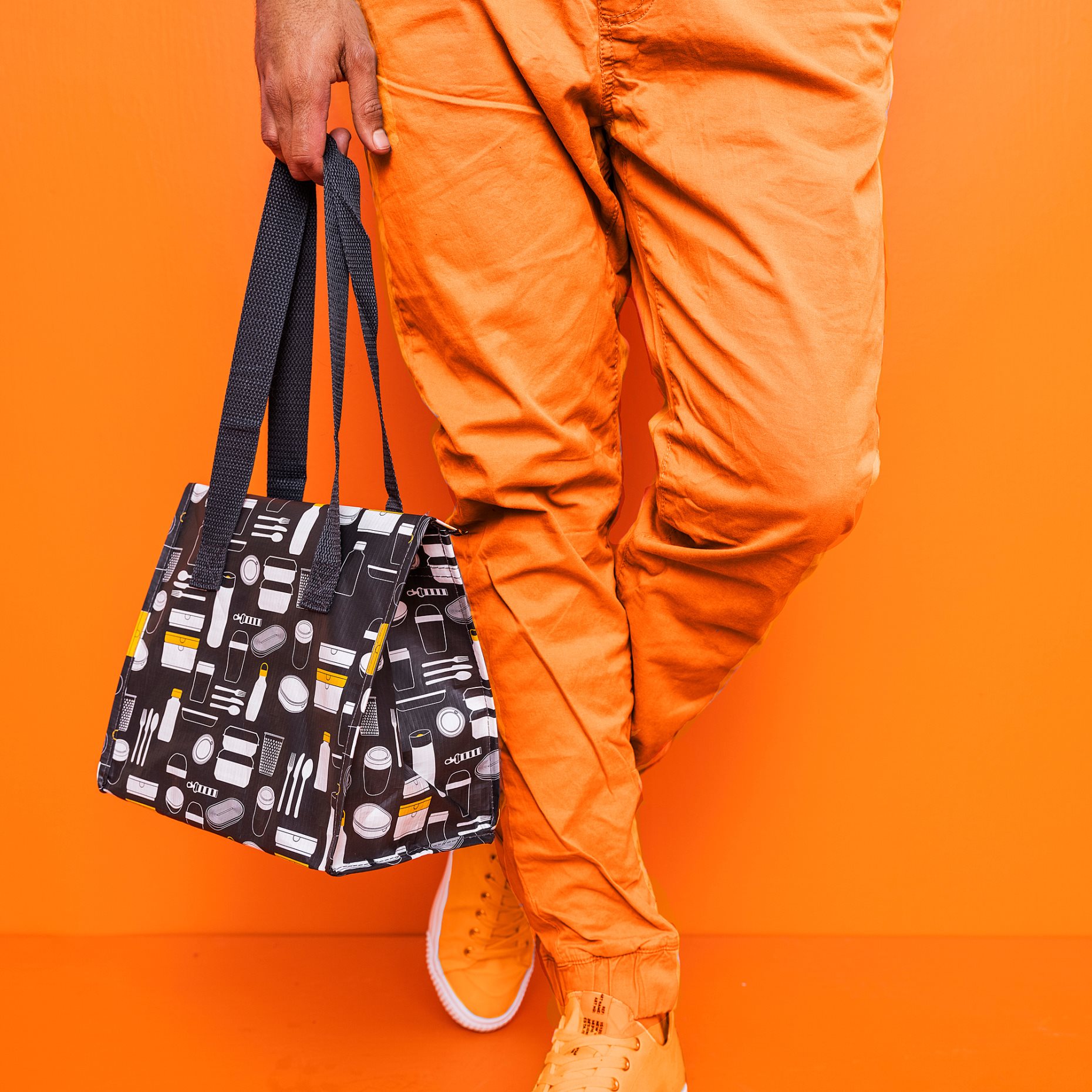 FLADDRIG, lunch bag, 25x16x27 cm, 104.972.12