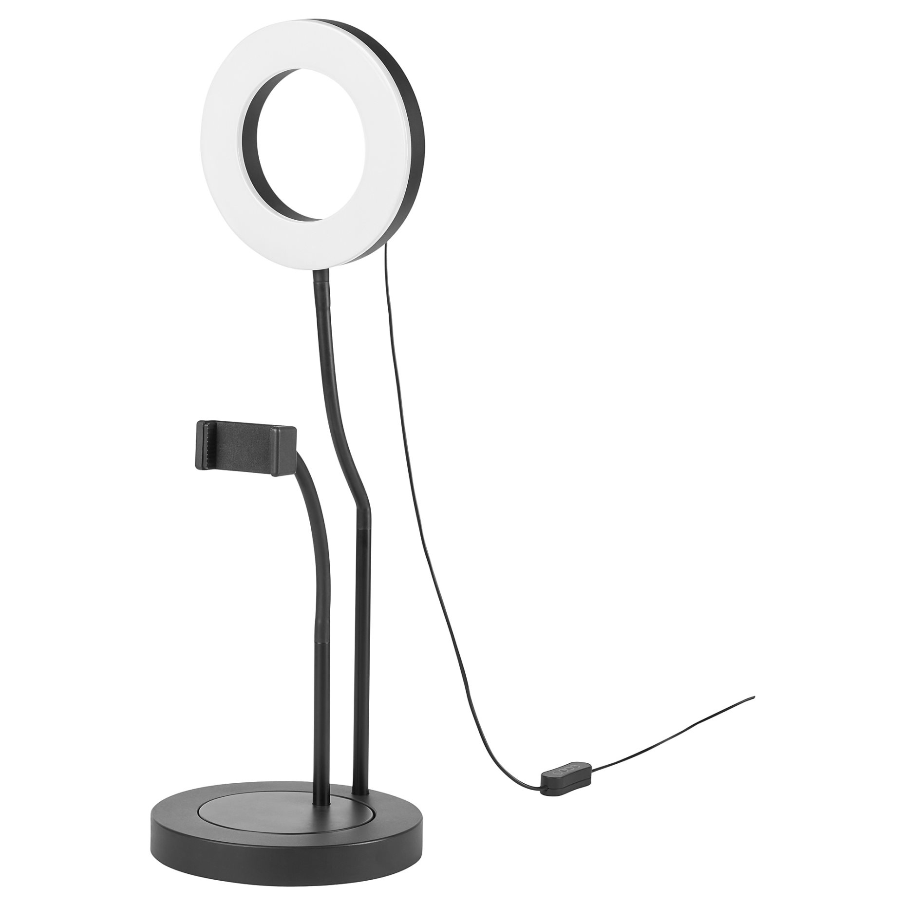 LÅNESPELARE, ring light with phone holder, 105.143.58