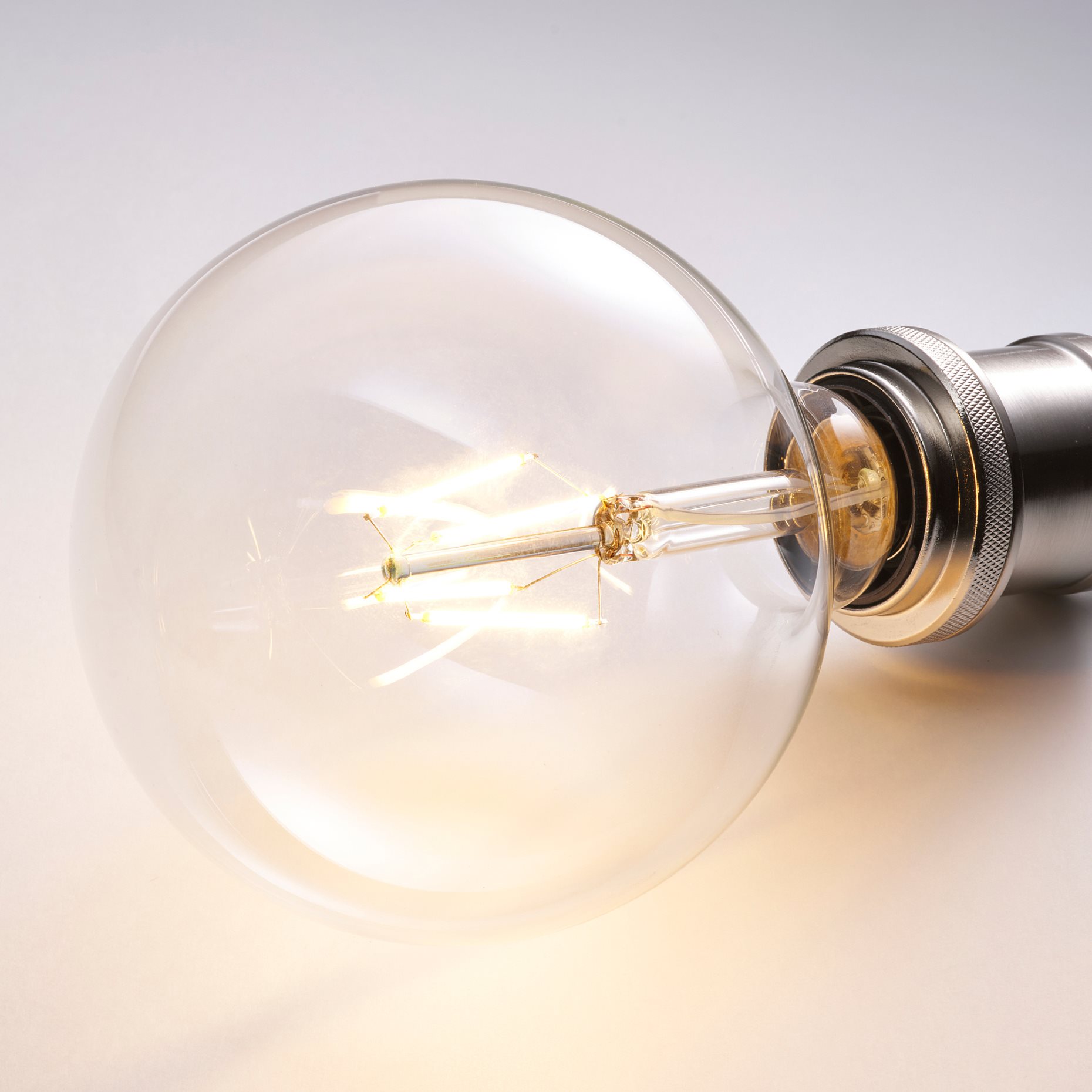 LUNNOM, LED bulb E27 470 lumen/dimmable, 125 mm, 105.393.68