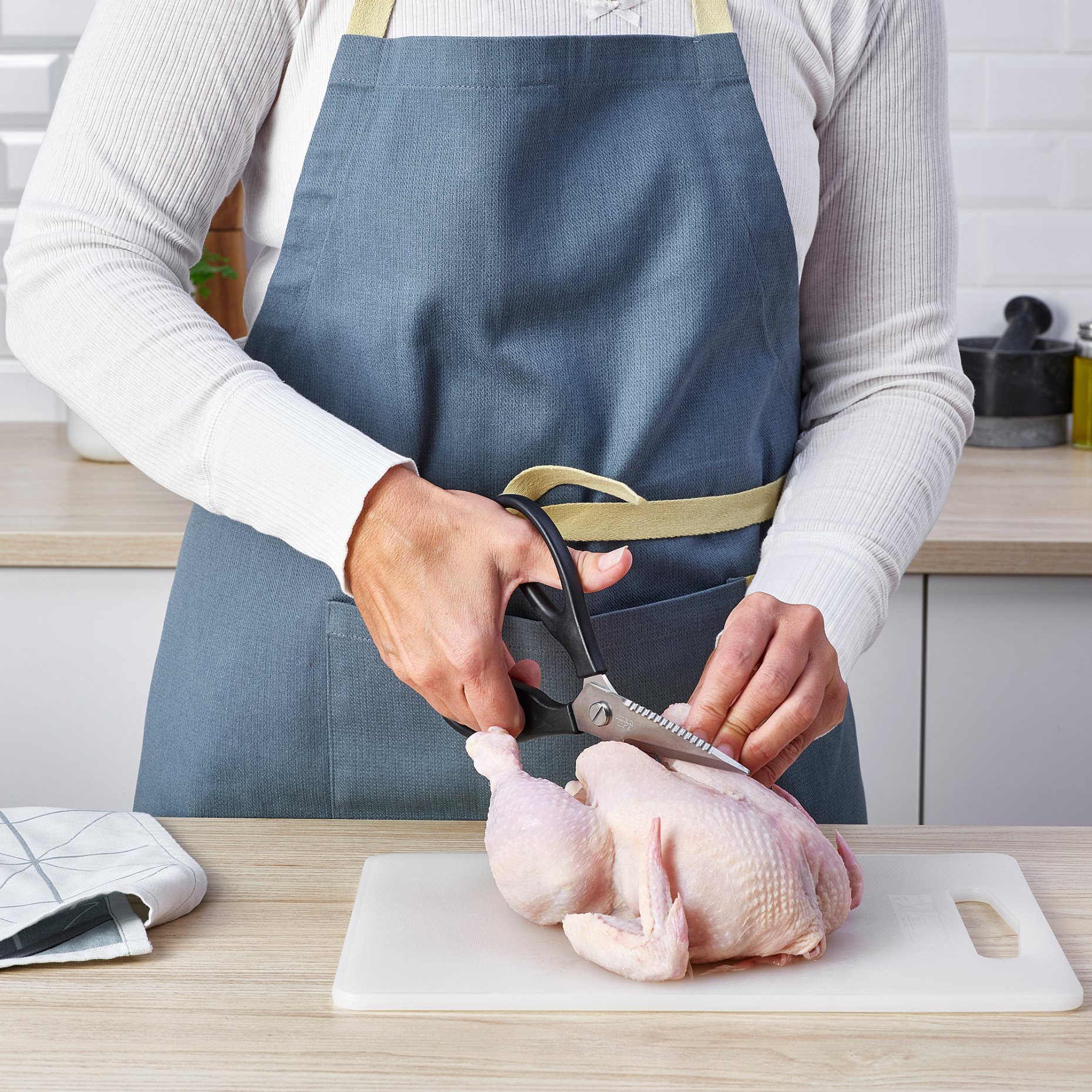 SVARTFISK, kitchen scissors/stainless steel, 105.627.64