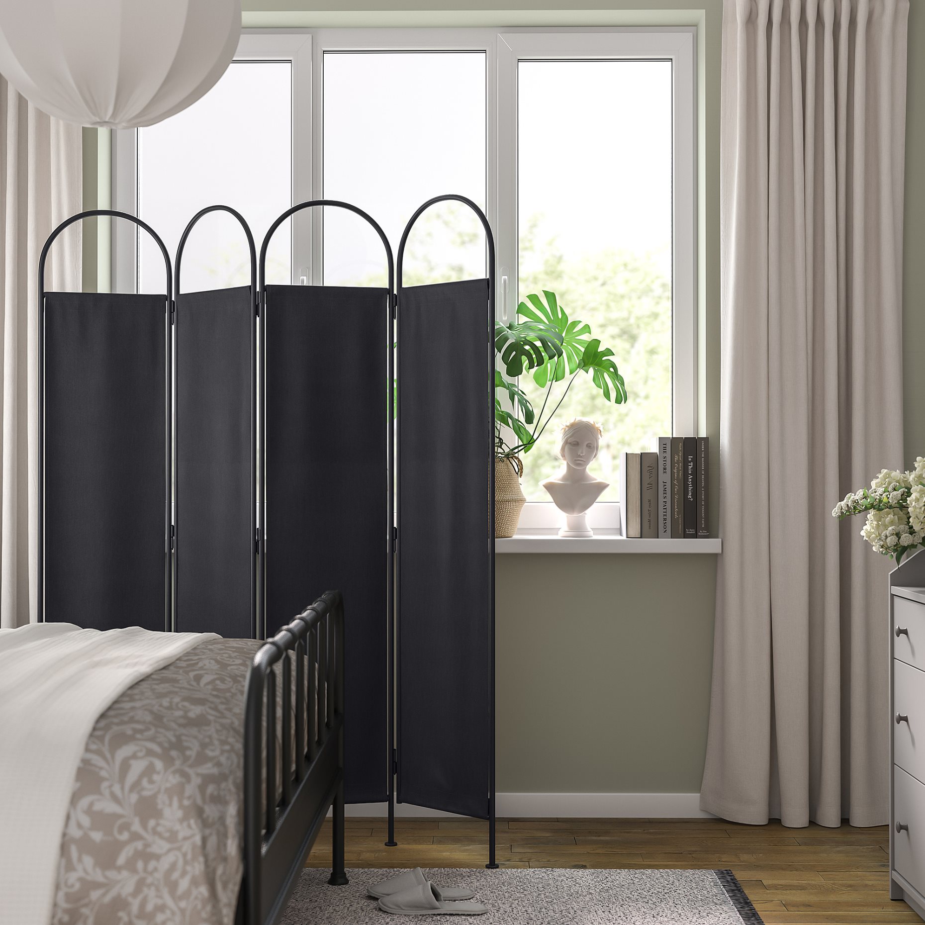 GRÅFJÄLLET, room divider, 150x175 cm, 105.702.26