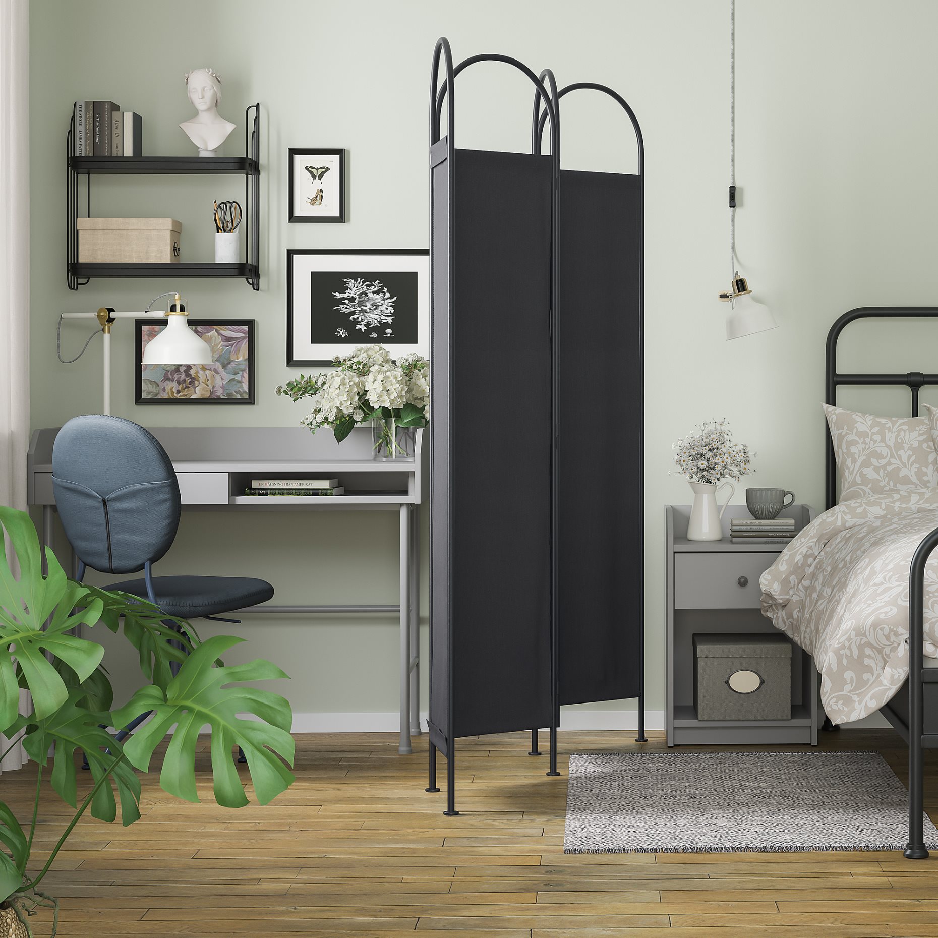 GRÅFJÄLLET, room divider, 150x175 cm, 105.702.26