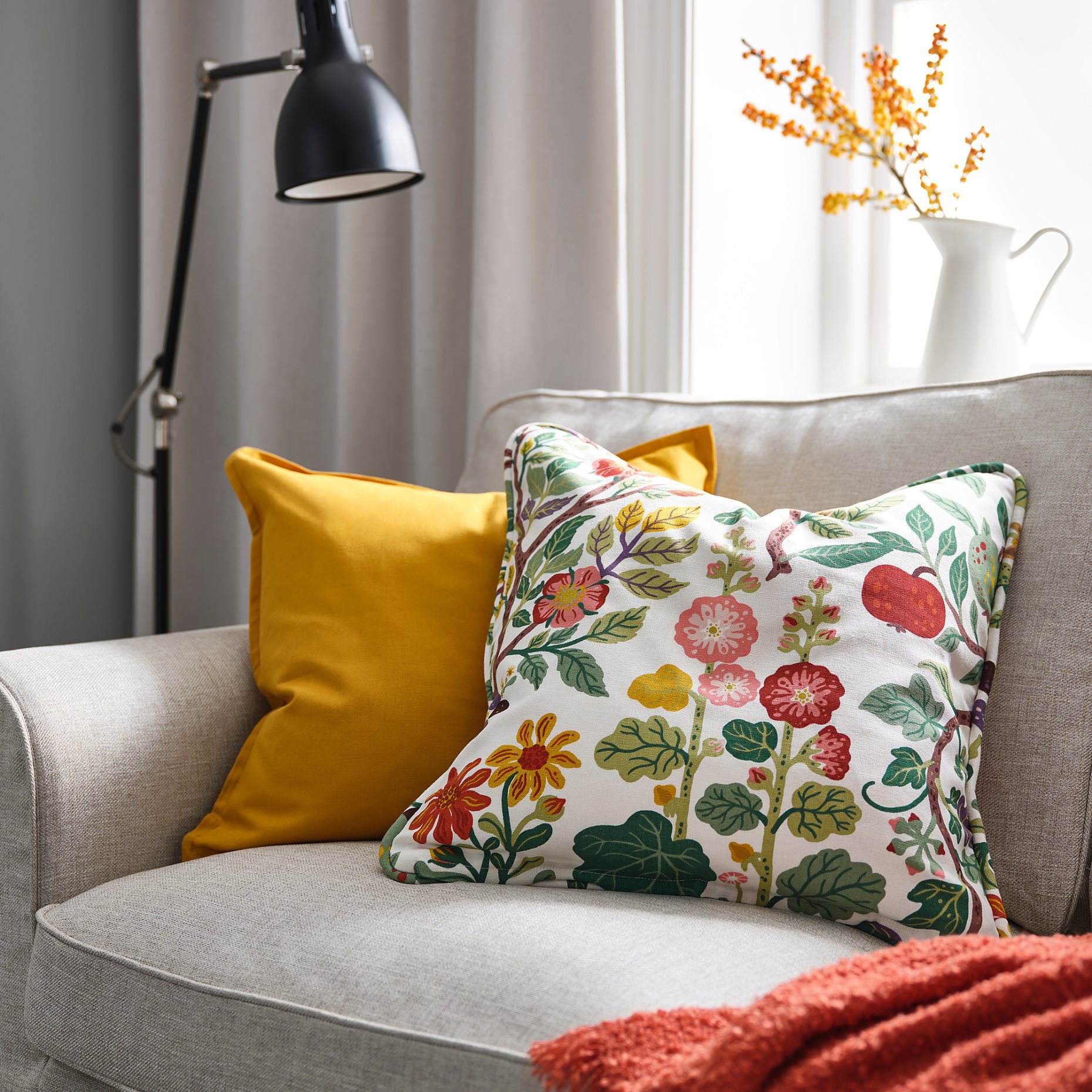 VILDPERSILJA, cushion cover, 50x50 cm, 105.823.33