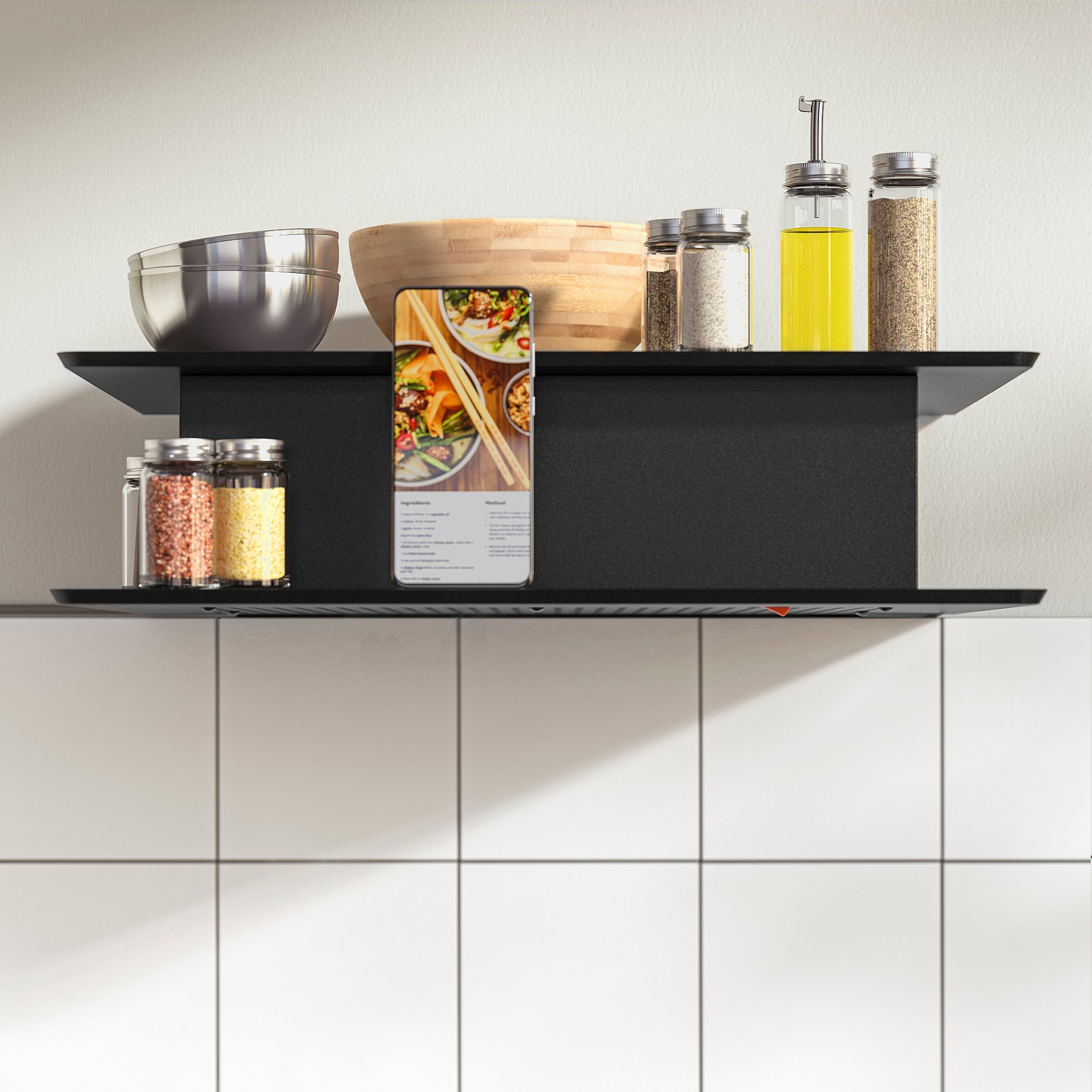 VIGGBO, απορροφητήρας τοίχου/IKEA 300, 52 cm, 105.931.38