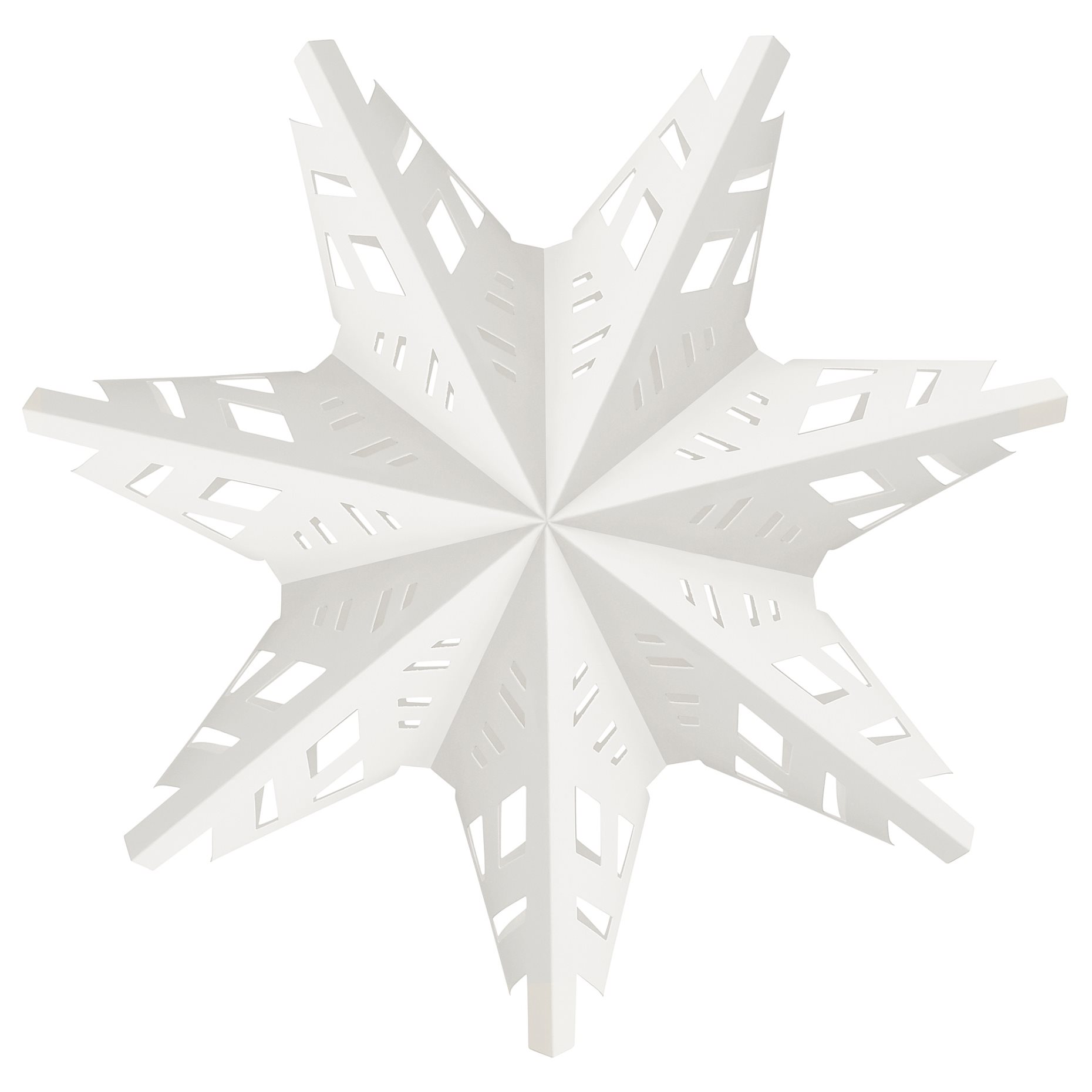 STRÅLA, lamp shade snowflake, 48 cm, 106.005.44