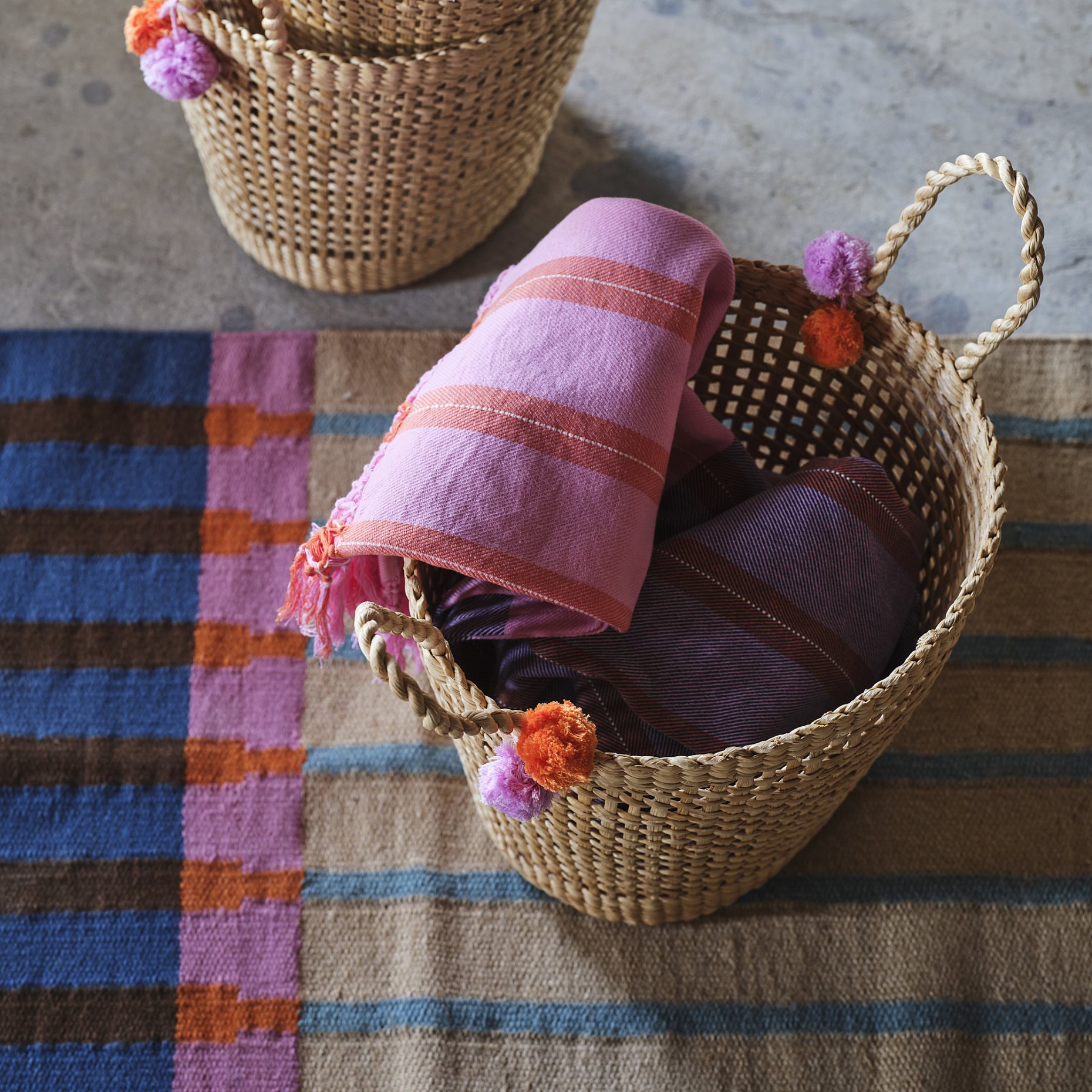 MÄVINN, handmade basket, 28x25x33 cm, 106.010.15