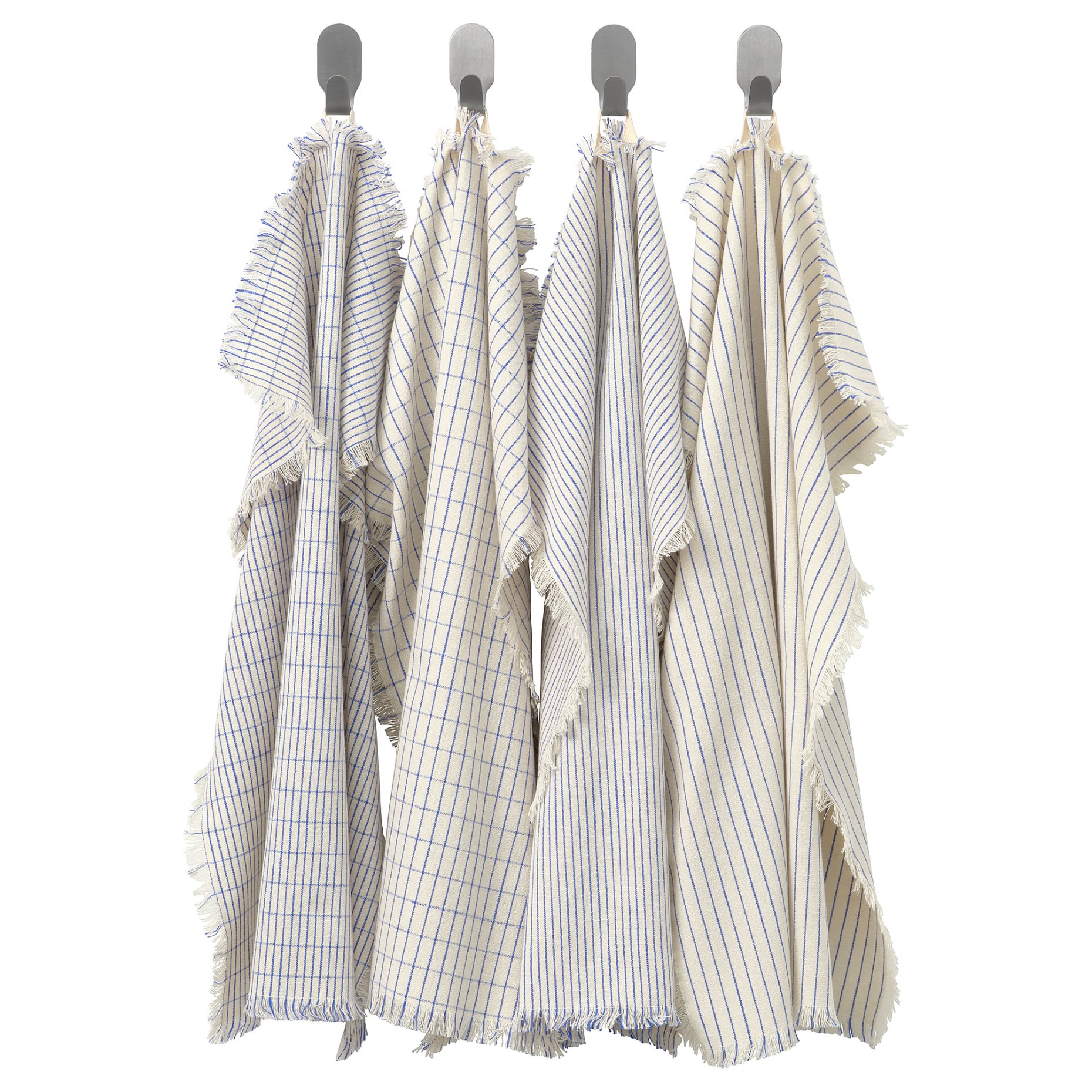 VÄLVÅRDAD, tea towel 4 pack, 45x60 cm, 106.180.06