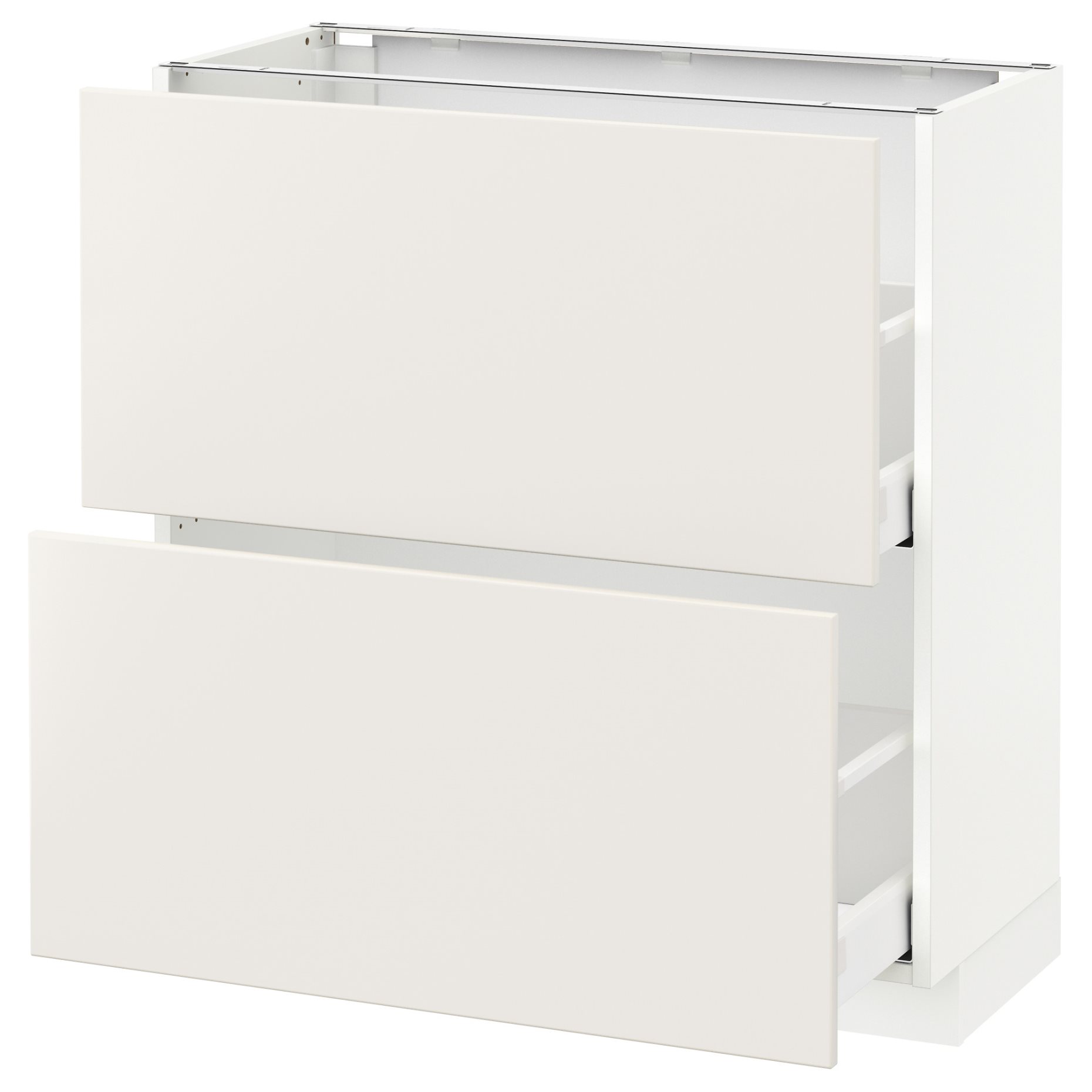 METOD/MAXIMERA, base cabinet with 2 drawers, 191.131.96