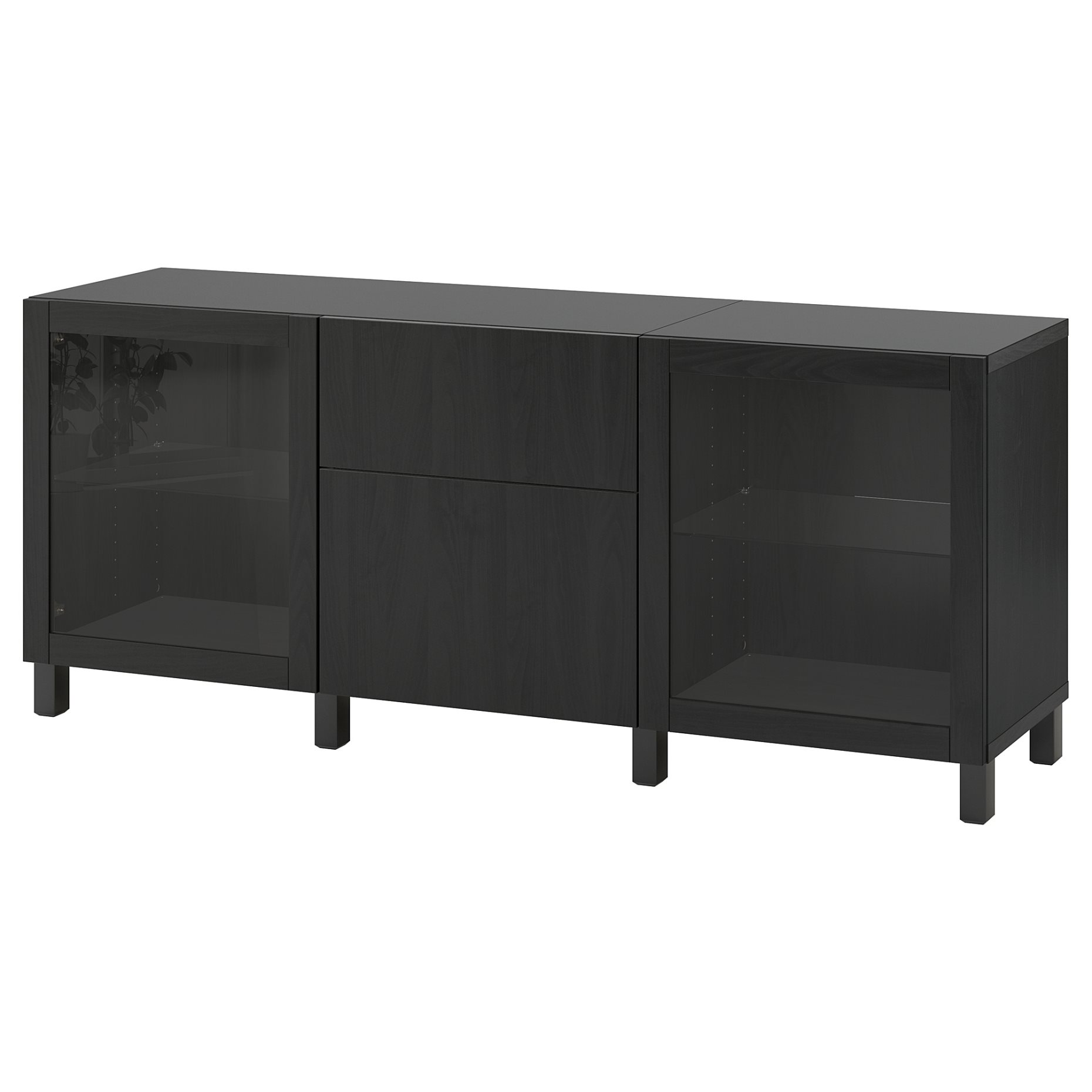 BESTÅ, storage combination with drawers push open, 180x42x74 cm, 194.126.71