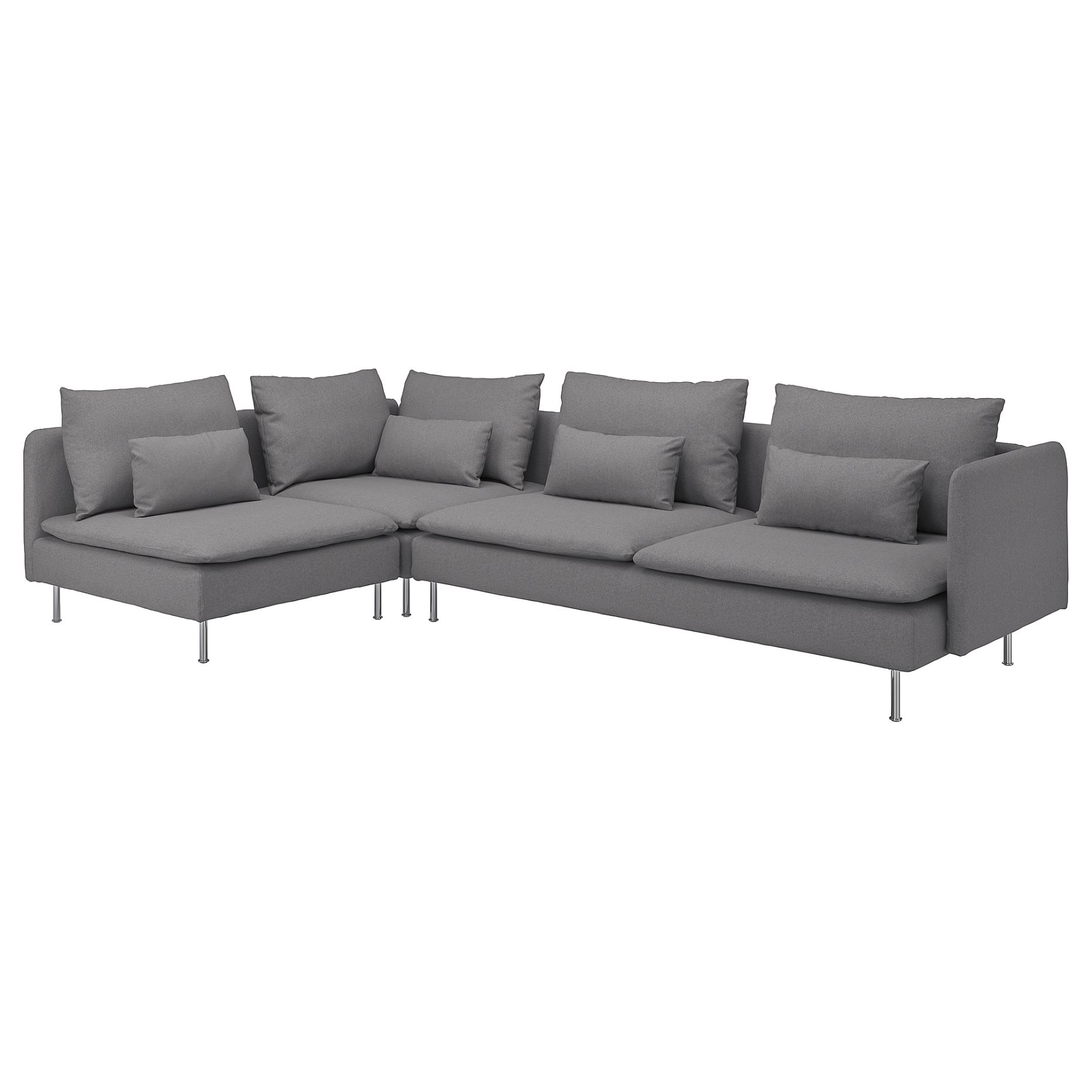 SÖDERHAMN, corner sofa, 4-seat with open end, 194.520.73