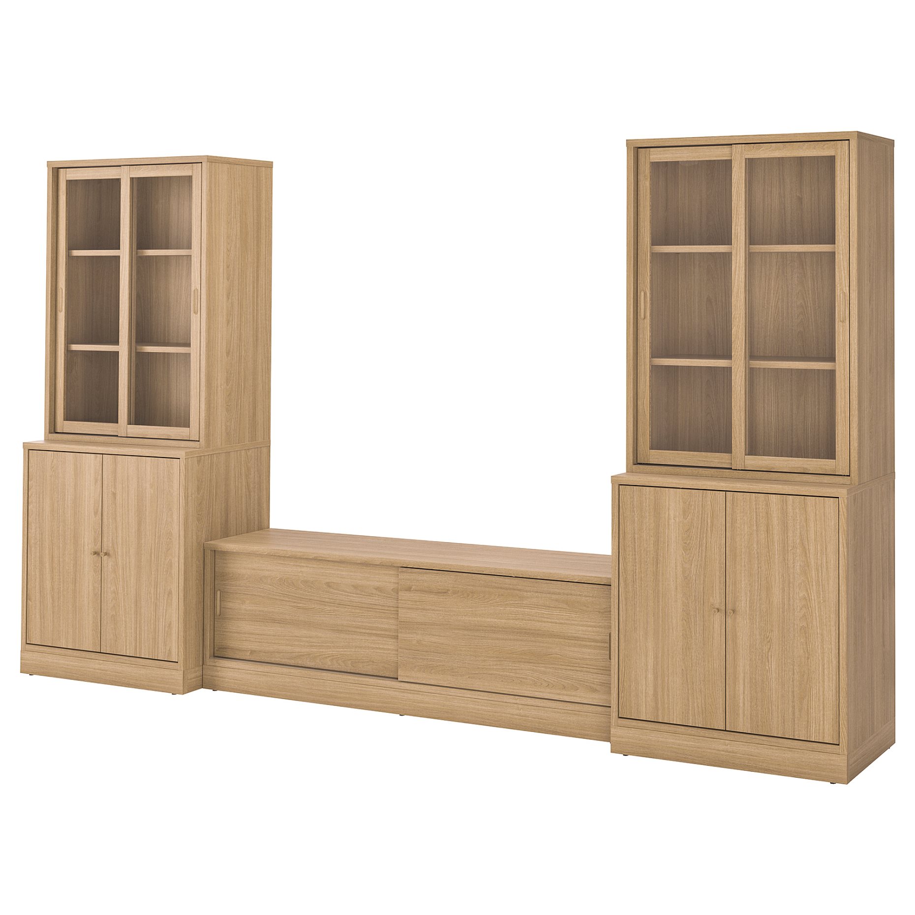 TONSTAD, TV storage combination, 342x47x201 cm, 195.150.61