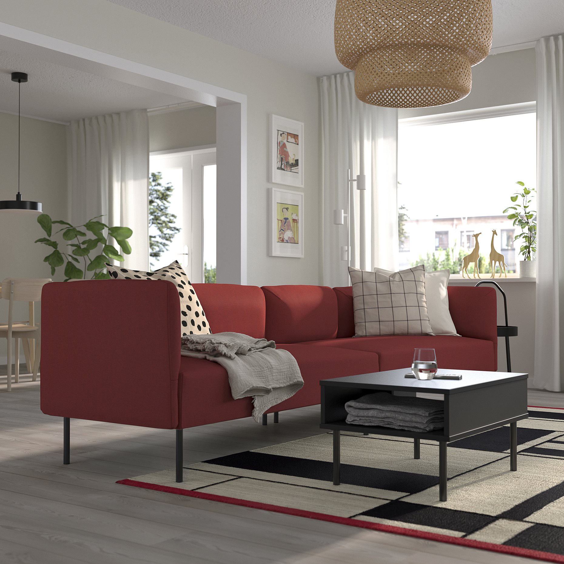 LILLEHEM, 4-seat modular sofa, 195.360.25