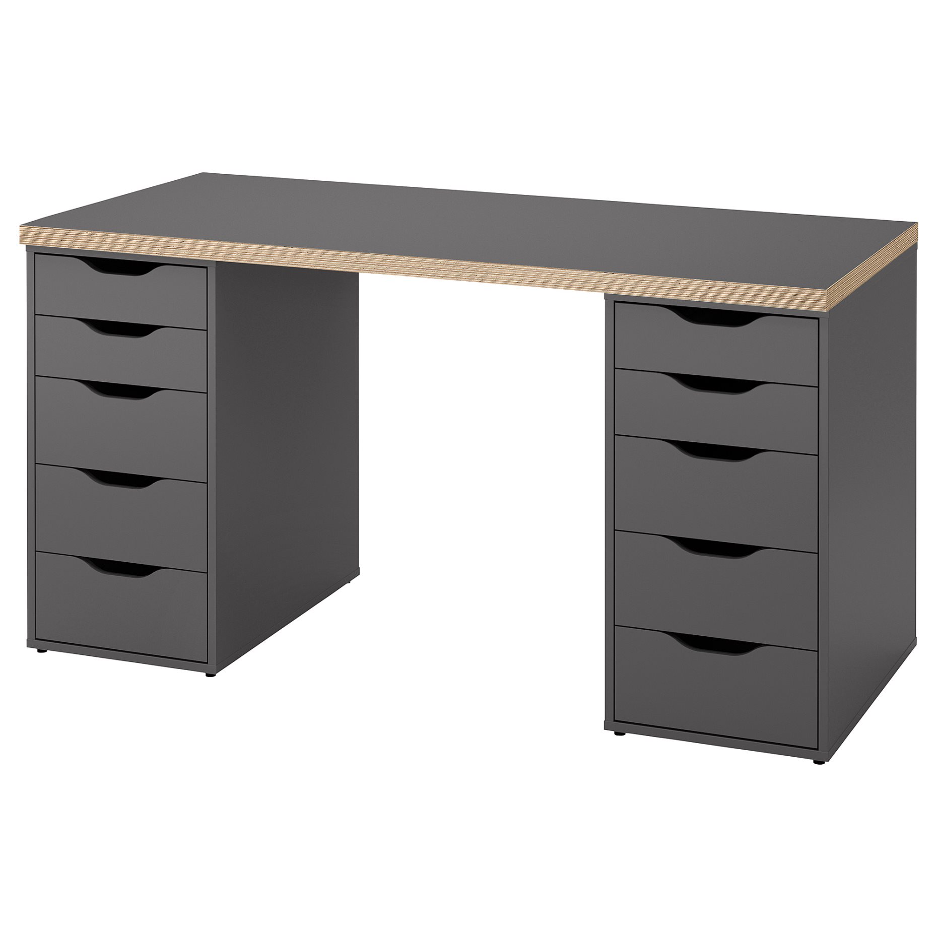 LAGKAPTEN/ALEX, desk, 140x60 cm, 195.854.50
