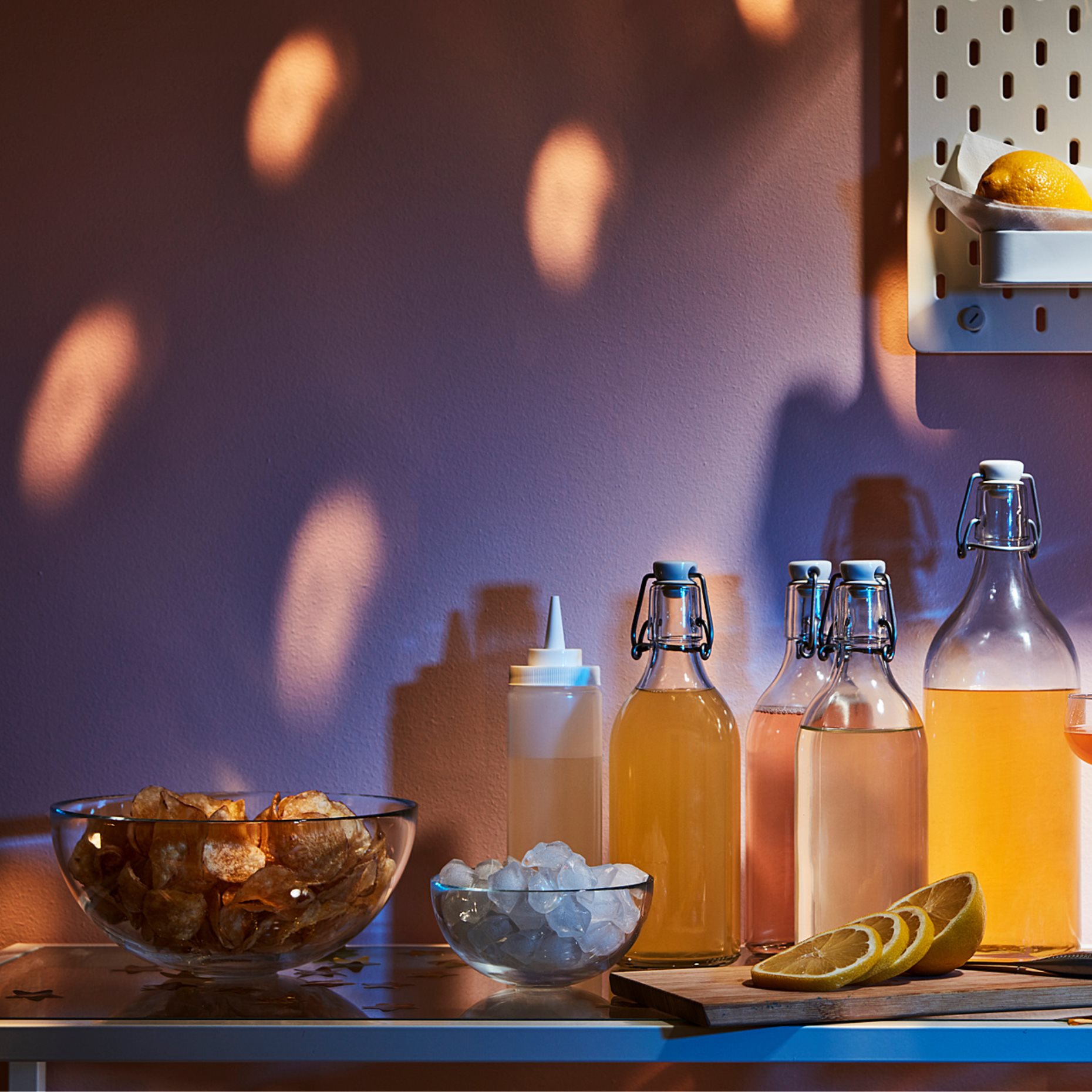 KORKEN, bottle with stopper, 203.224.72