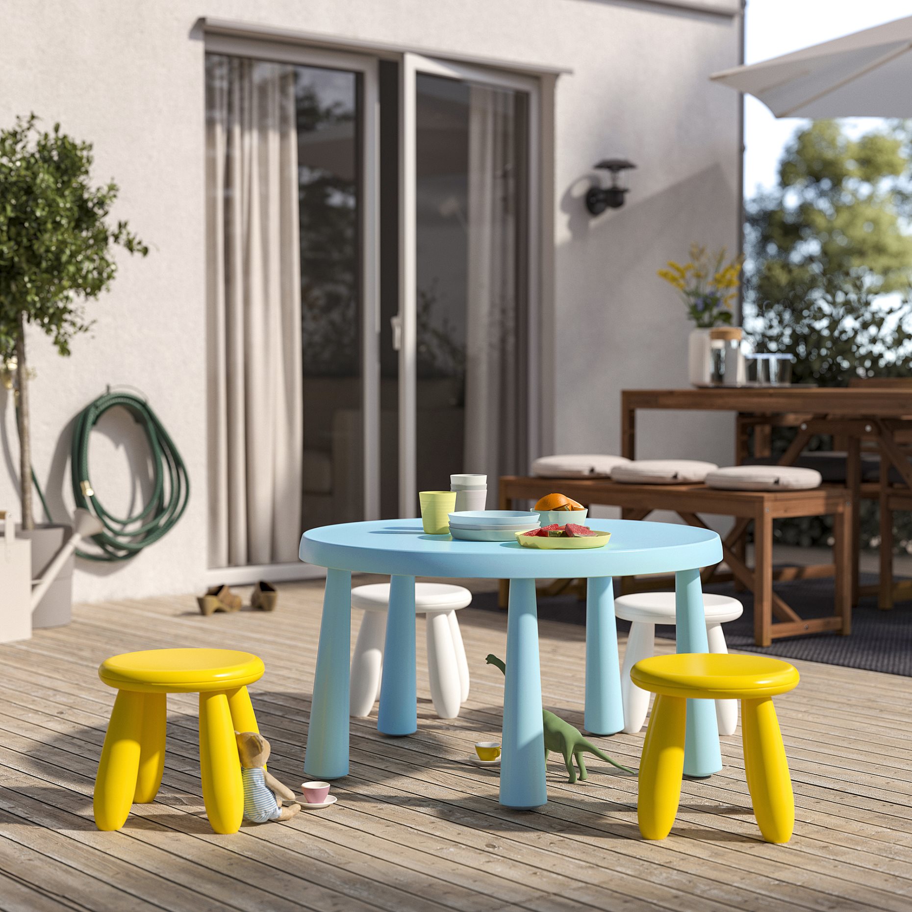 MAMMUT, childrens stool,indoor/outdoor, 203.823.24