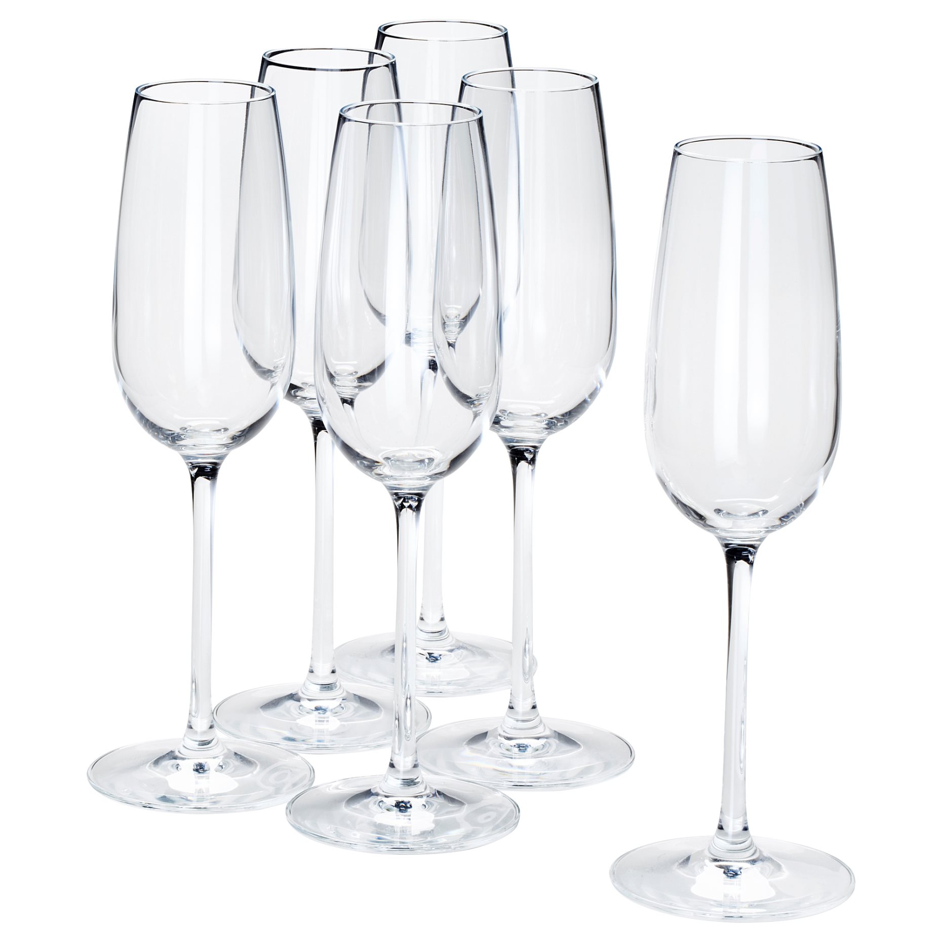 STORSINT, champagne glass 22 cl, 6 pack, 203.963.16