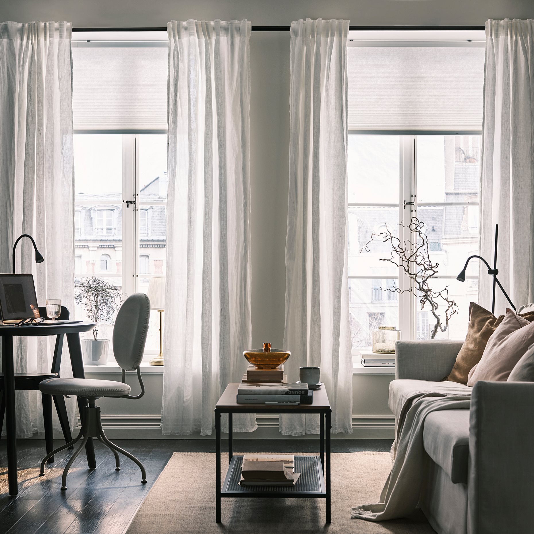 DYTÅG, curtains 145x300 cm, 1 pair, 204.667.19