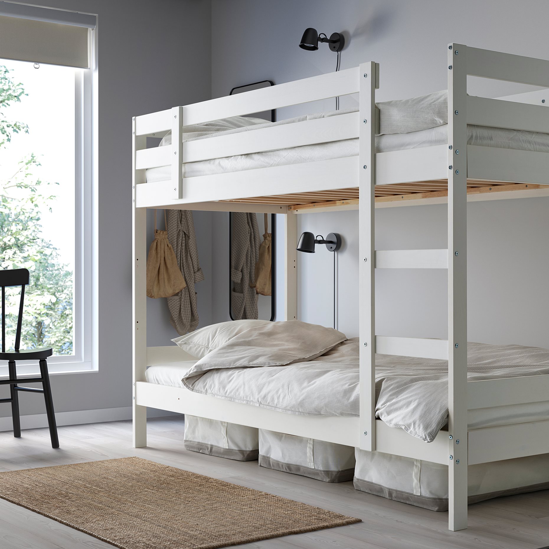 MYDAL, bunk bed frame, 204.676.29