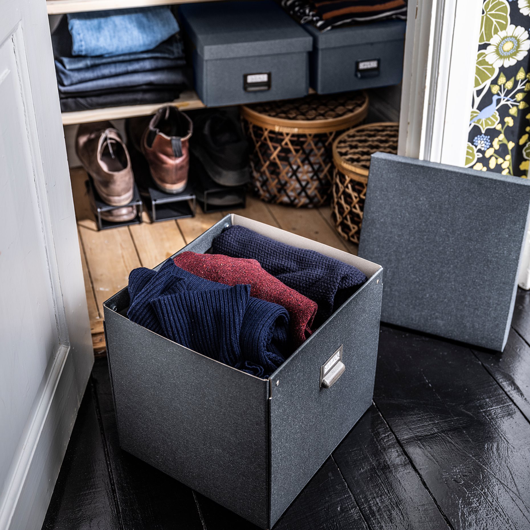 TJOG, κουτί αποθήκευσης με καπάκι, 32x31x30 cm, 204.776.71