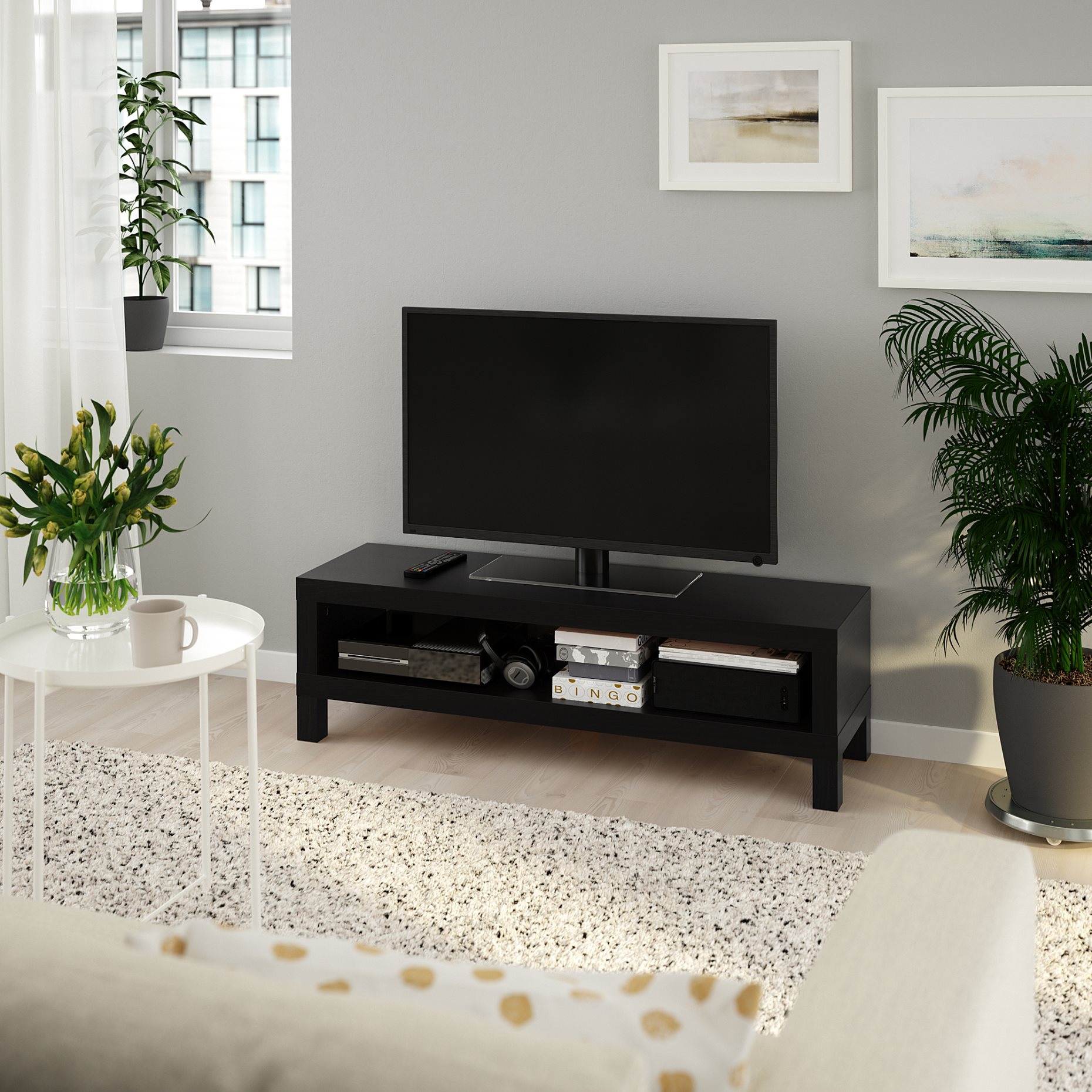 LACK, έπιπλο TV, 120x35x36 cm, 204.989.37