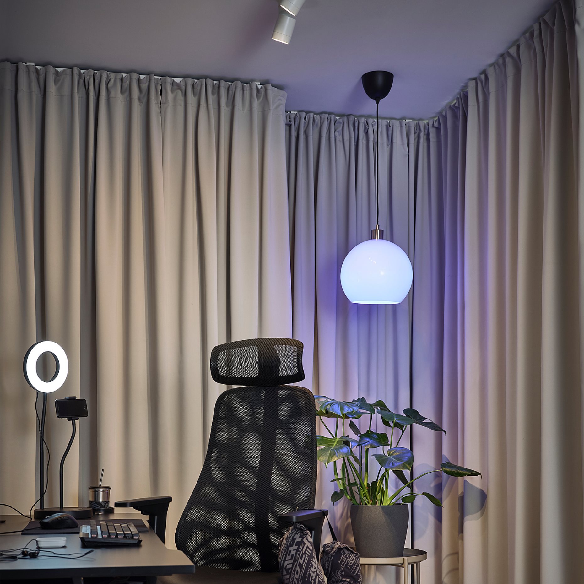 JÄRPLIDEN, φωτιστικό οροφής, 30 cm, 204.996.06