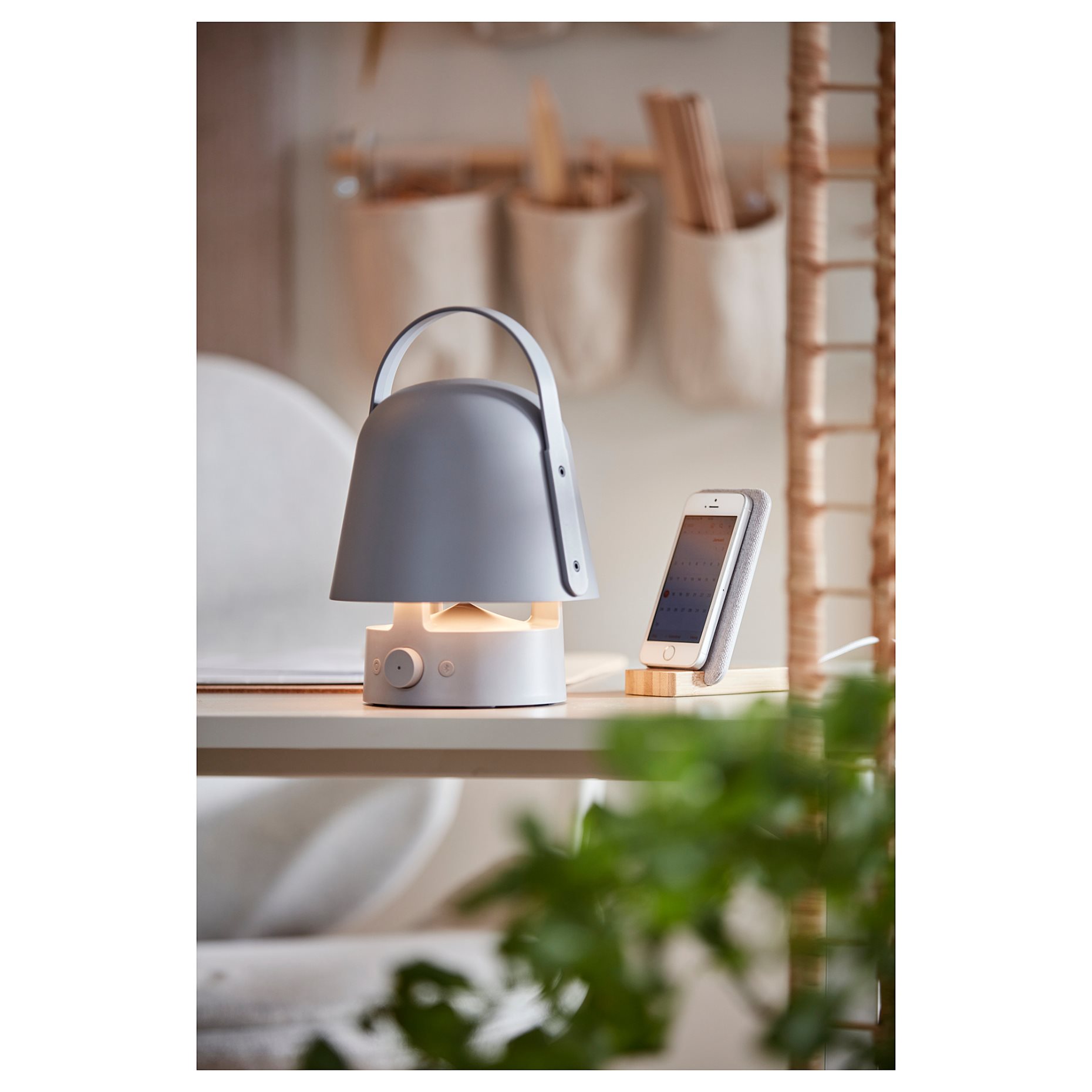 VAPPEBY, bluetooth speaker lamp outdoor, 205.107.36